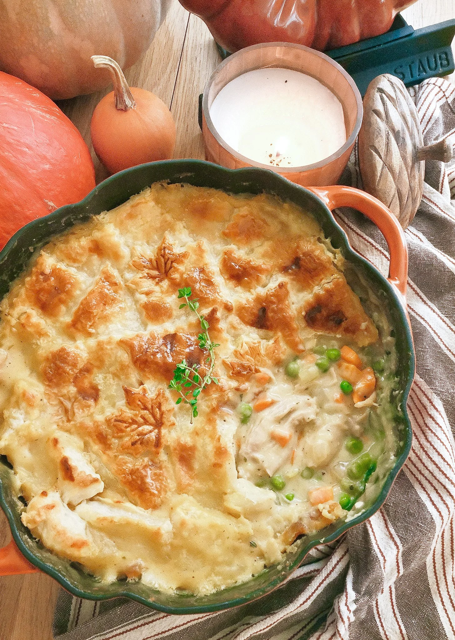 Cozy Puff Pastry Chicken Pot Pie