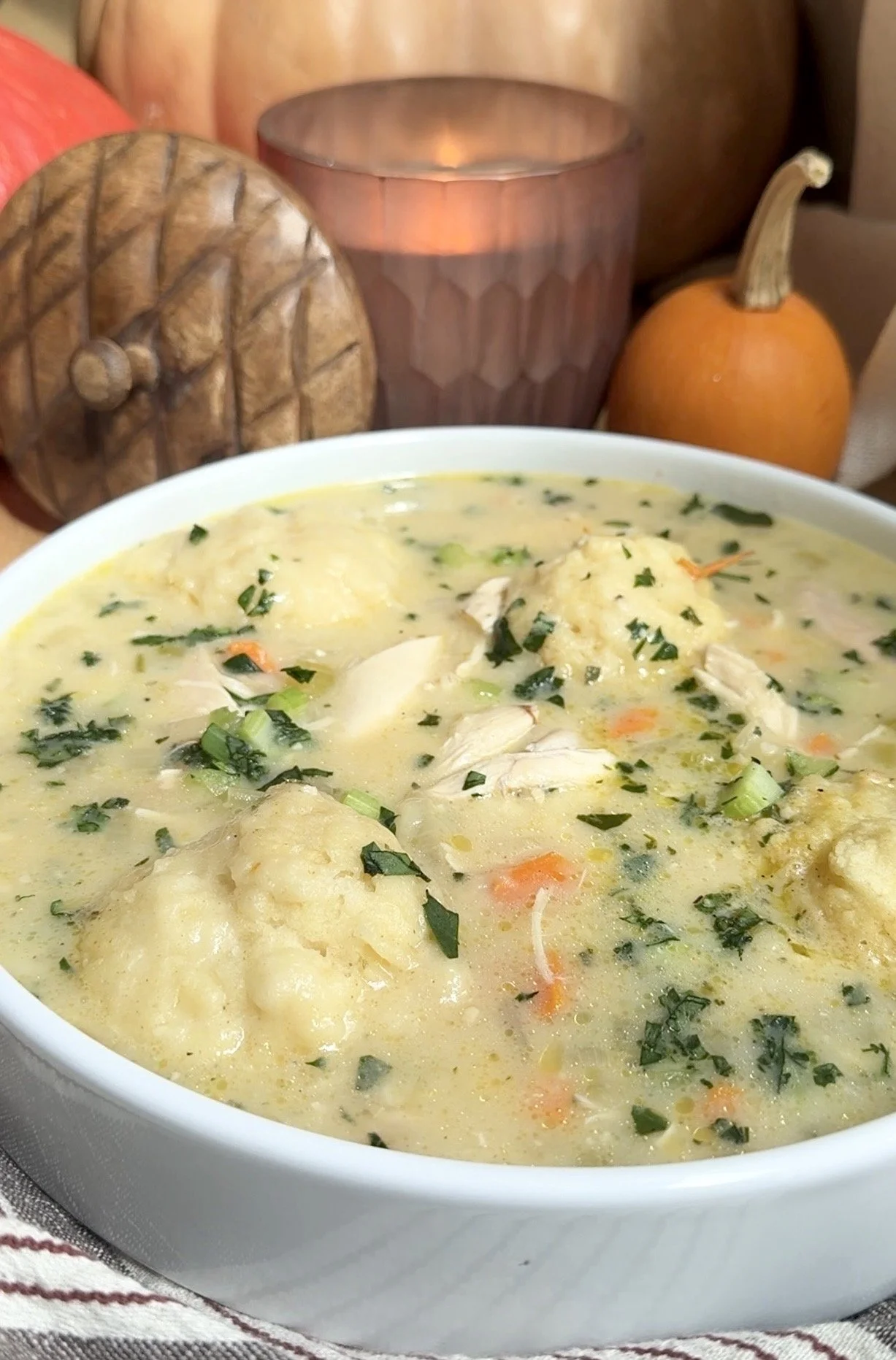 Comforting Chicken And Dumplings