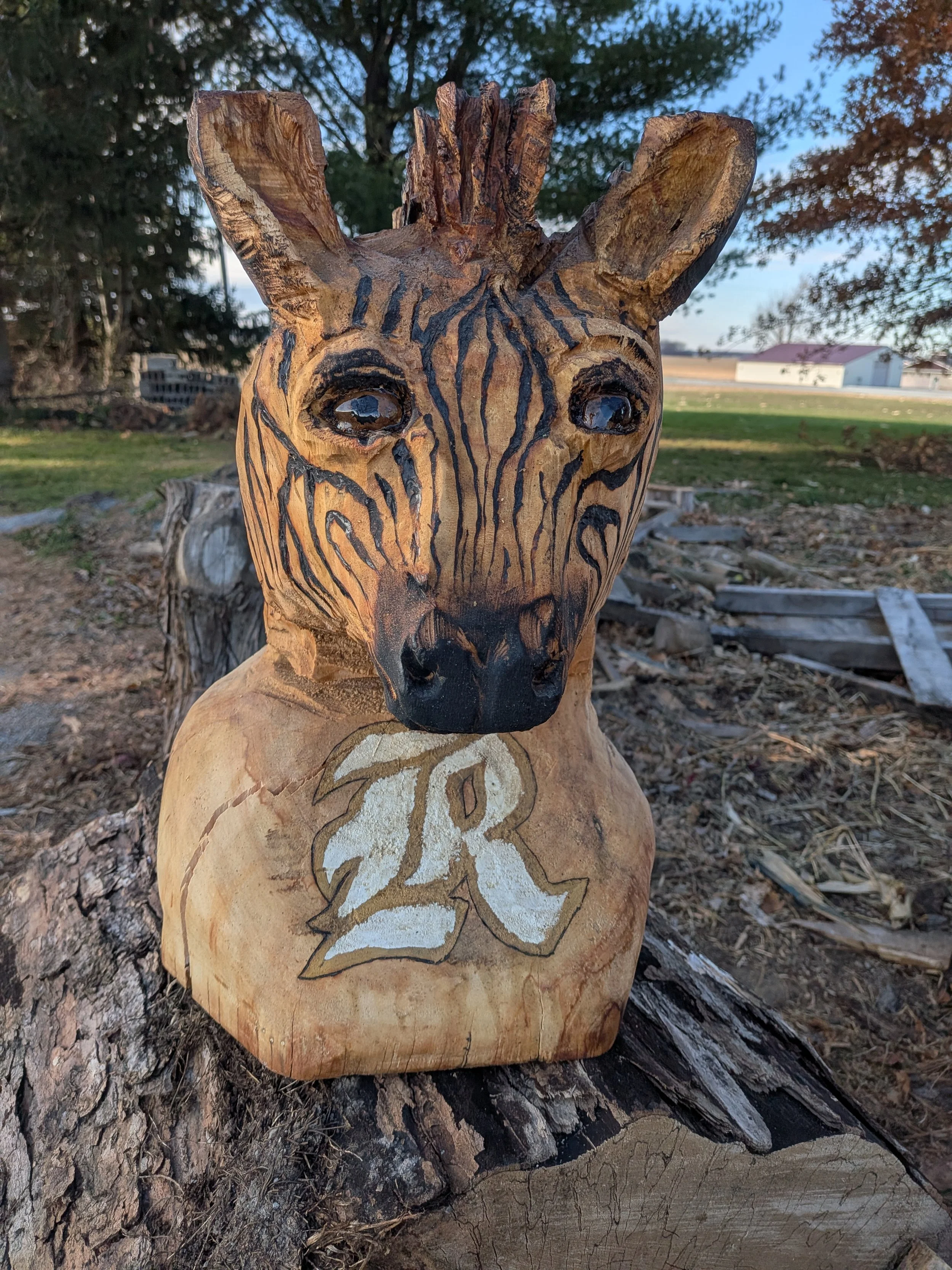 Rochester Zebra Bust
