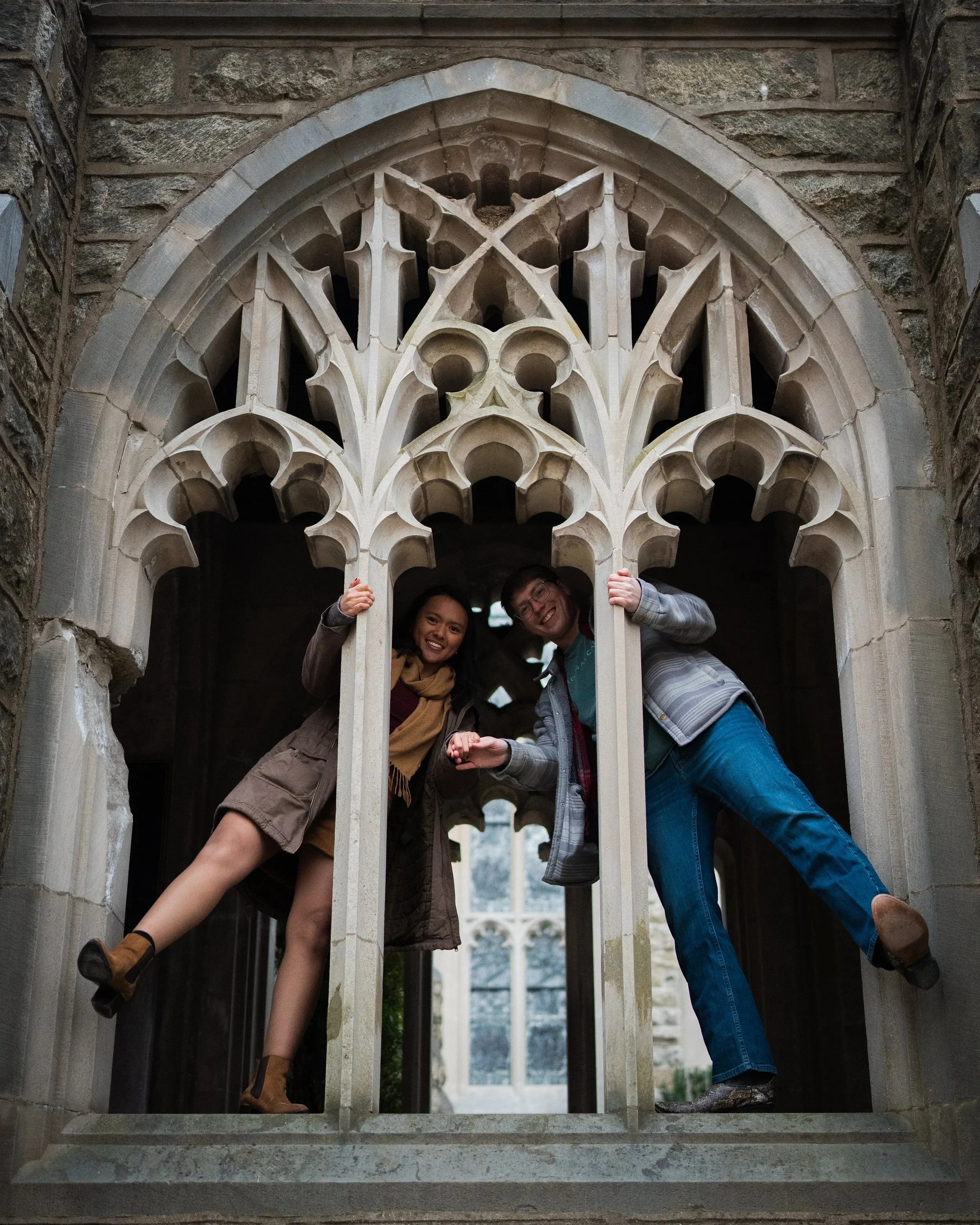 engagment photography fun legs out