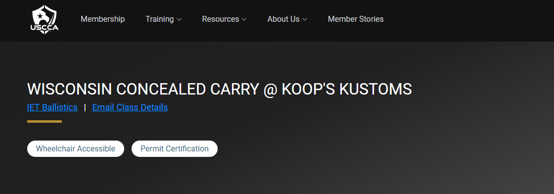 deVille Campaign CCW Class