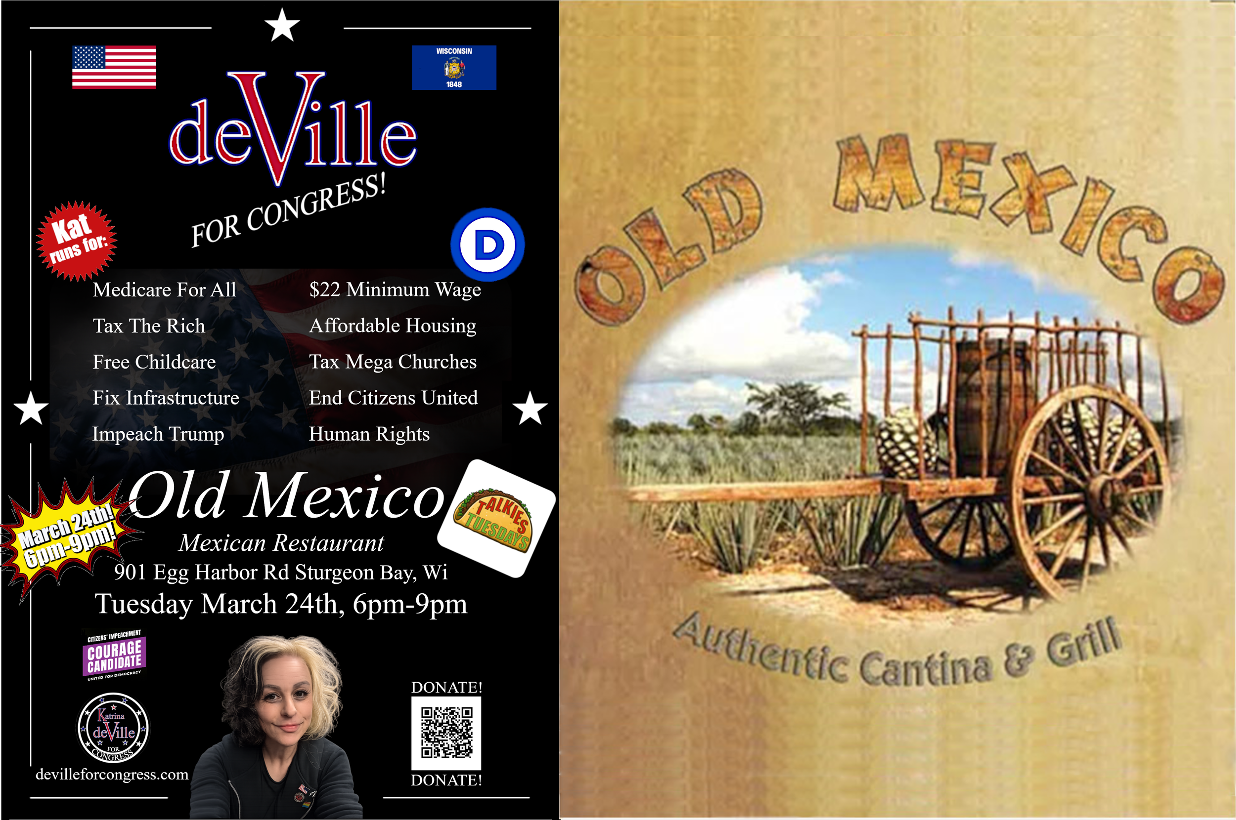 Talkies Tuesdays at Old Mexico!