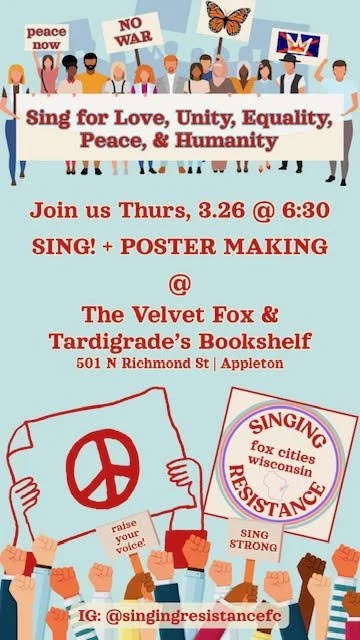 Singing Resistance @ Tardigrade's Bookshelf!