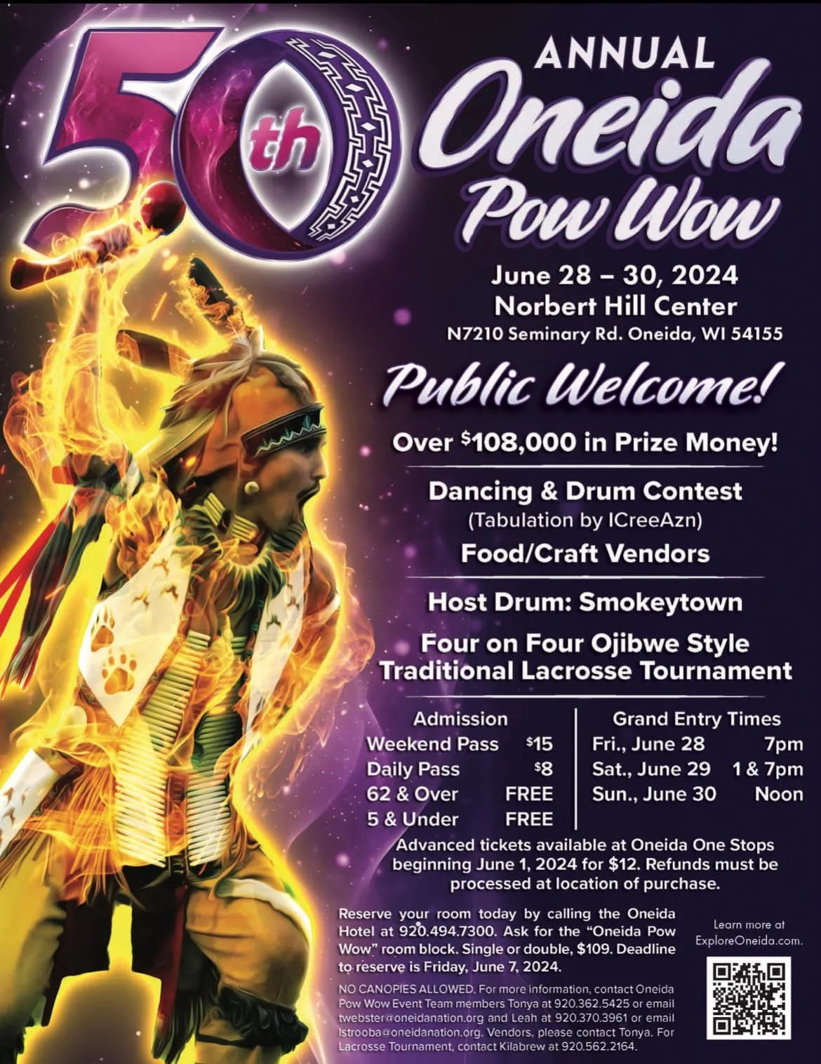 52nd Annual Oneida Pow Wow!