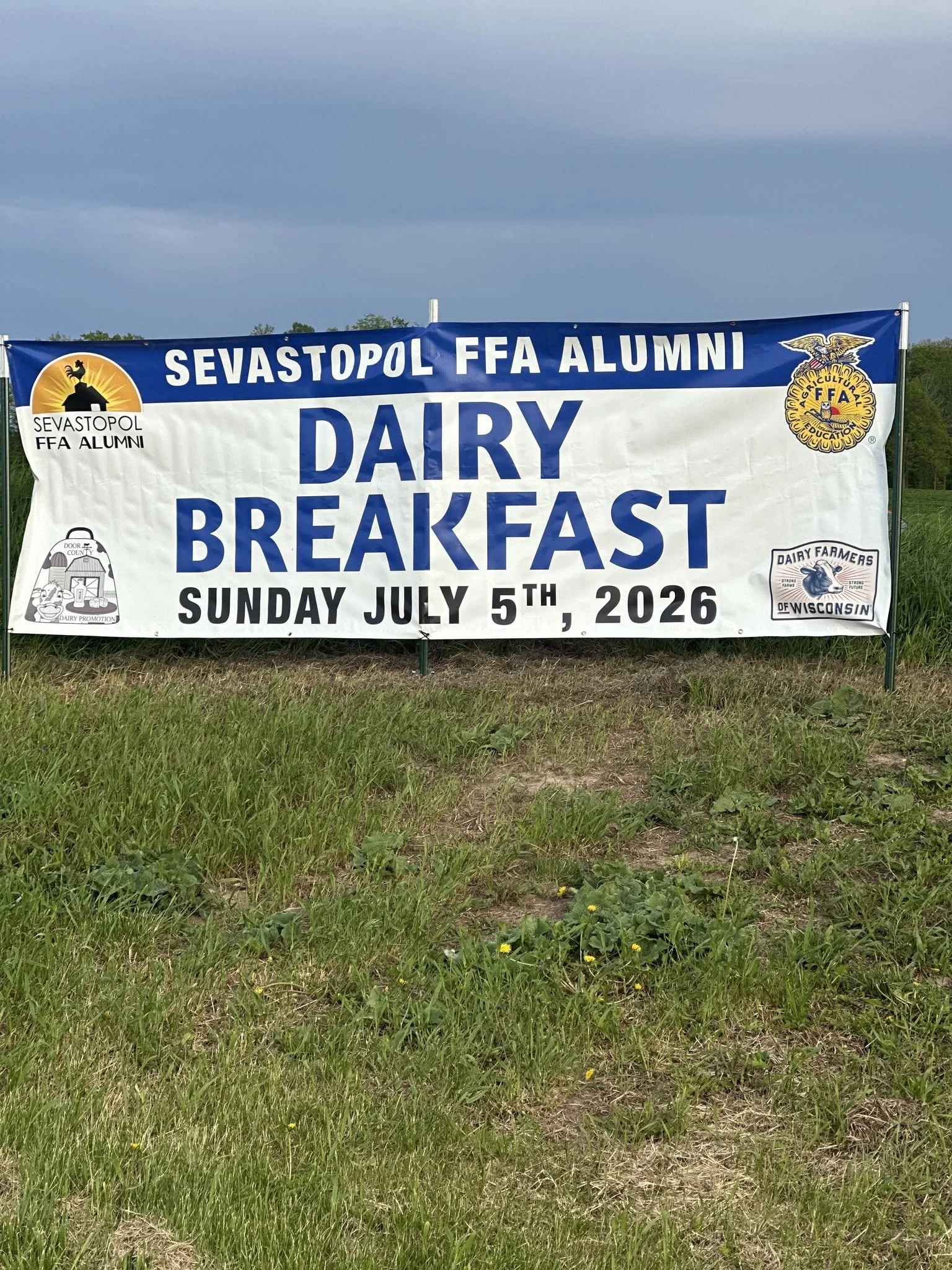 Sevastopol FFA Alumni Dairy Breakfast!