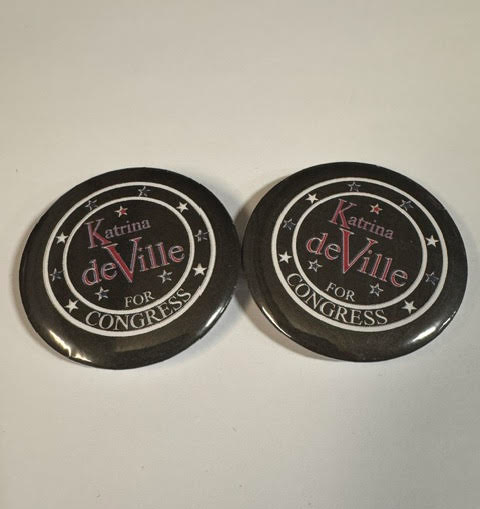 deVile For Congress Logo Buttons!