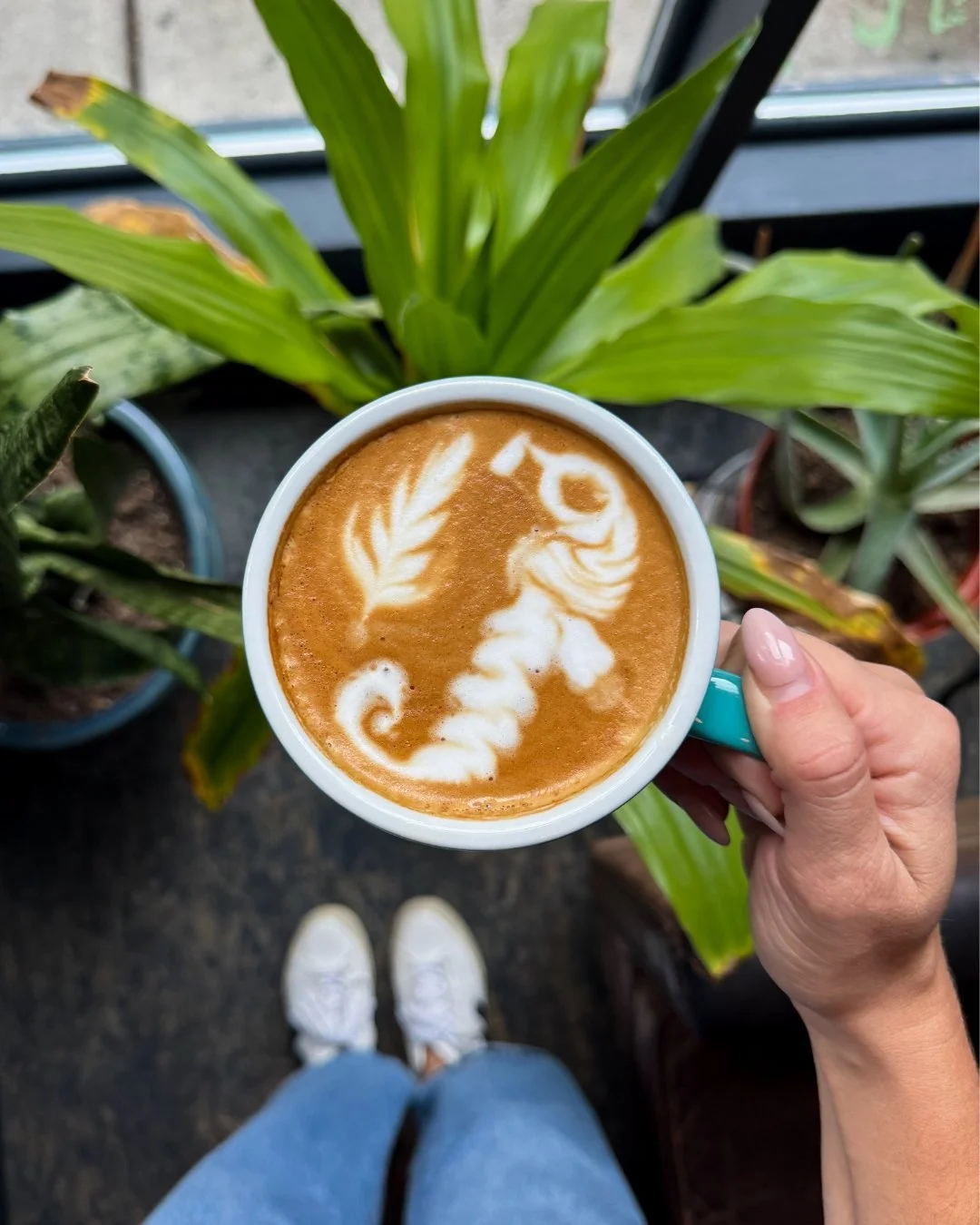 Name something better than perfect latte art sitting in the cozy corner of your favorite coffee shop...