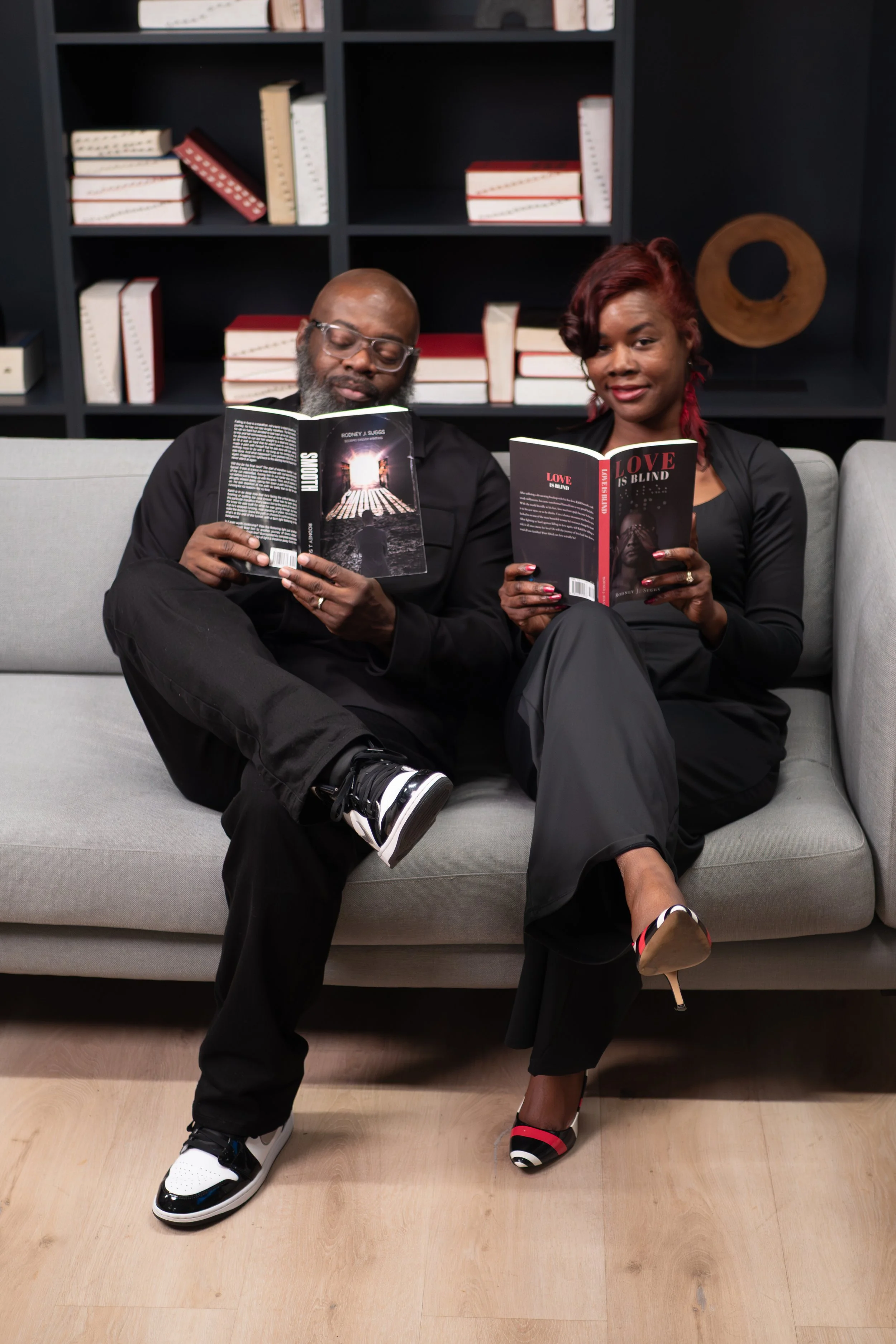 Rodney J. Suggs, contemporary romance author, creator of the Love Is Blind Trilogy.