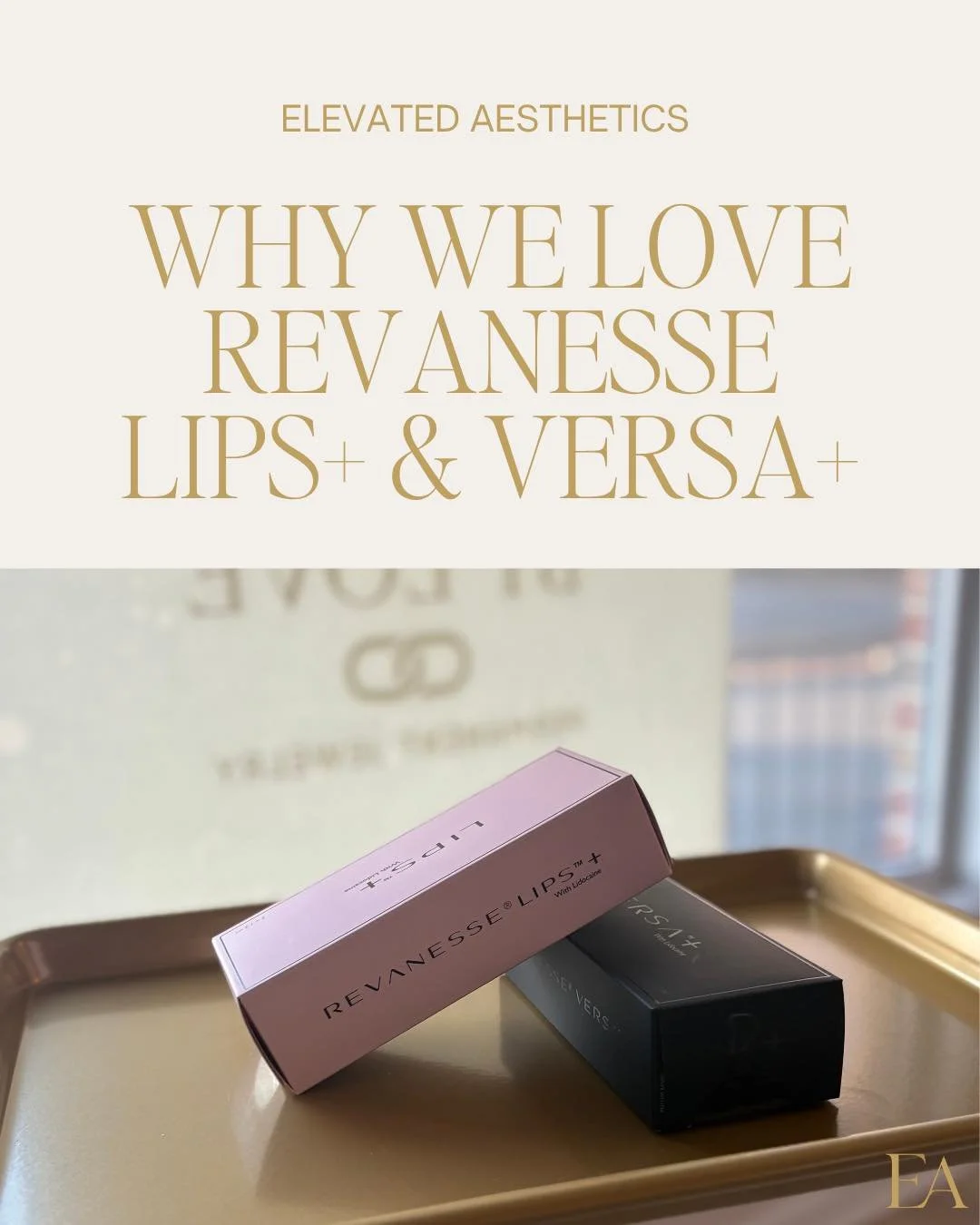 Enhance your natural beauty with our go-to HA dermal fillers: Revanesse&reg; Versa+ and Lips+ ✨

At Elevated Aesthetics, we choose Revanesse because of its smooth consistency, minimal swelling, natural-looking results, and high patient comfort.
Versa