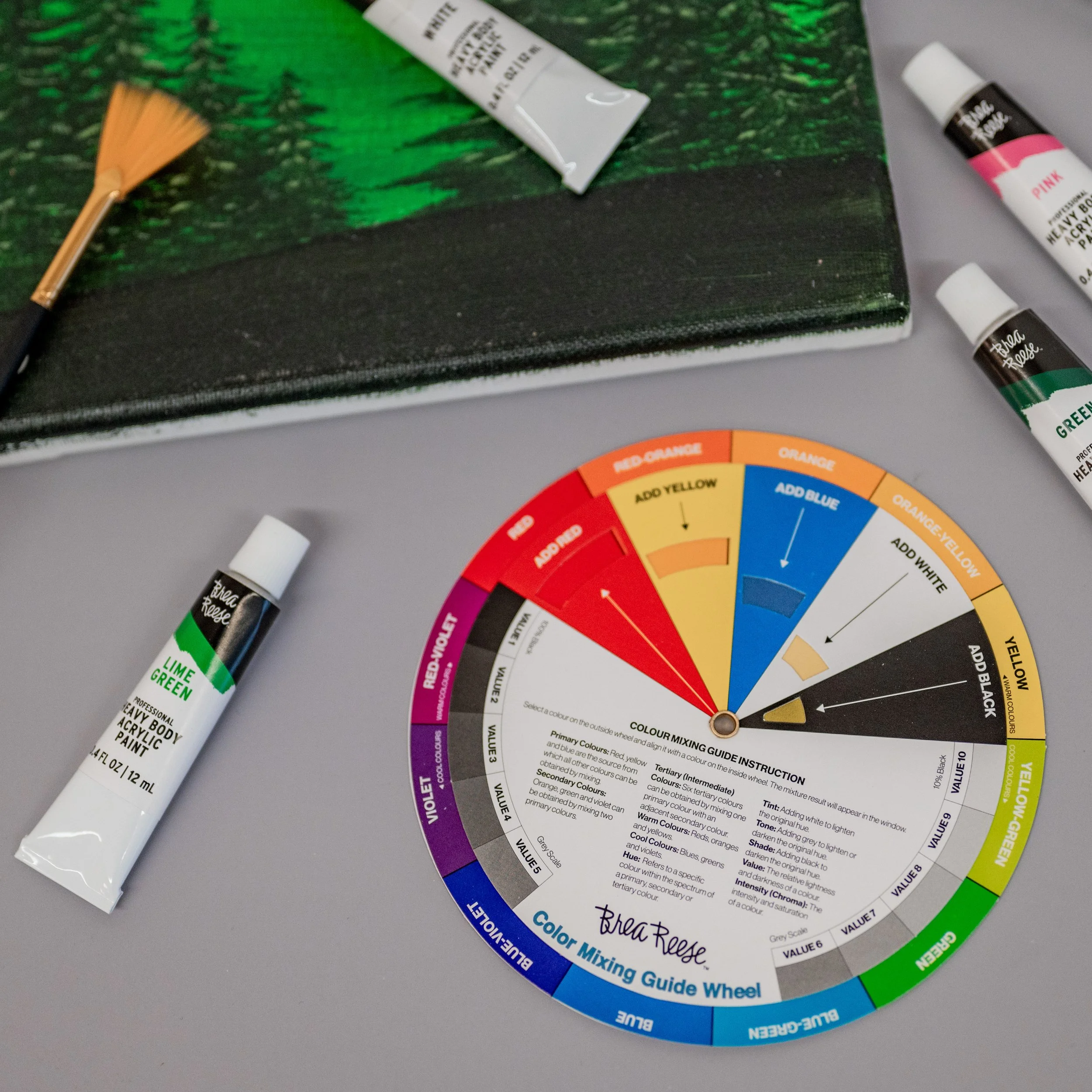 How to Use a Color Wheel: A Brea Reese® Guide to Color Harmony