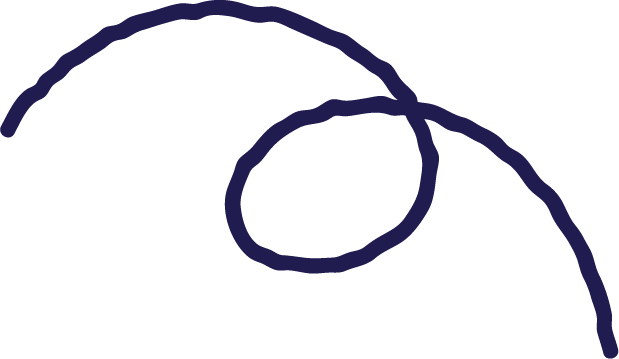 Line drawing of a squiggle