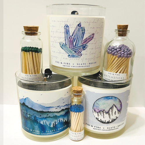 Artist Collaboration with Fig &amp; Fire Candles