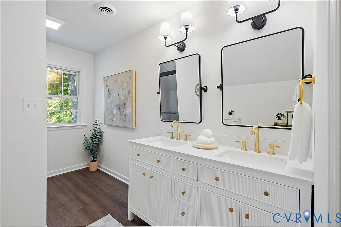 Master Bath Renovation Double Vanity