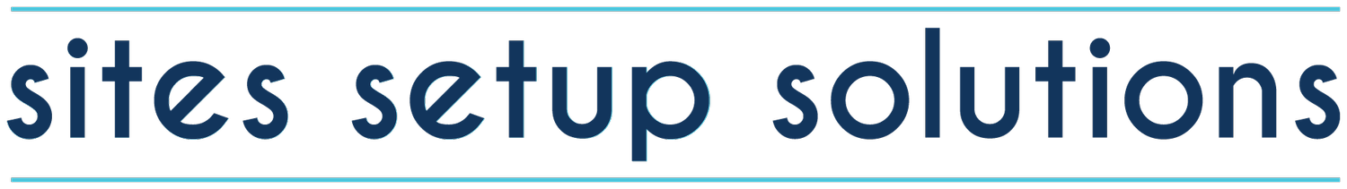 Sites Setup Solutions