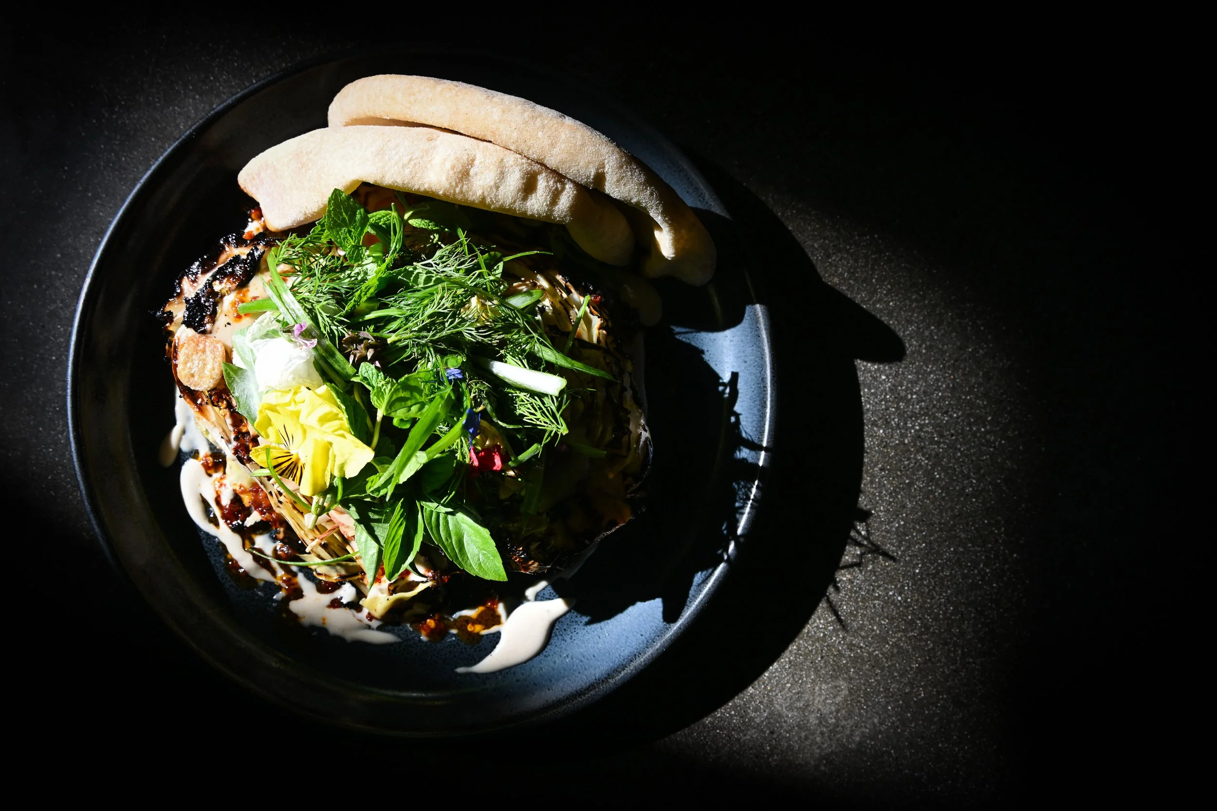 Sustainable dish Michelin awarded restaurant California for catering and events