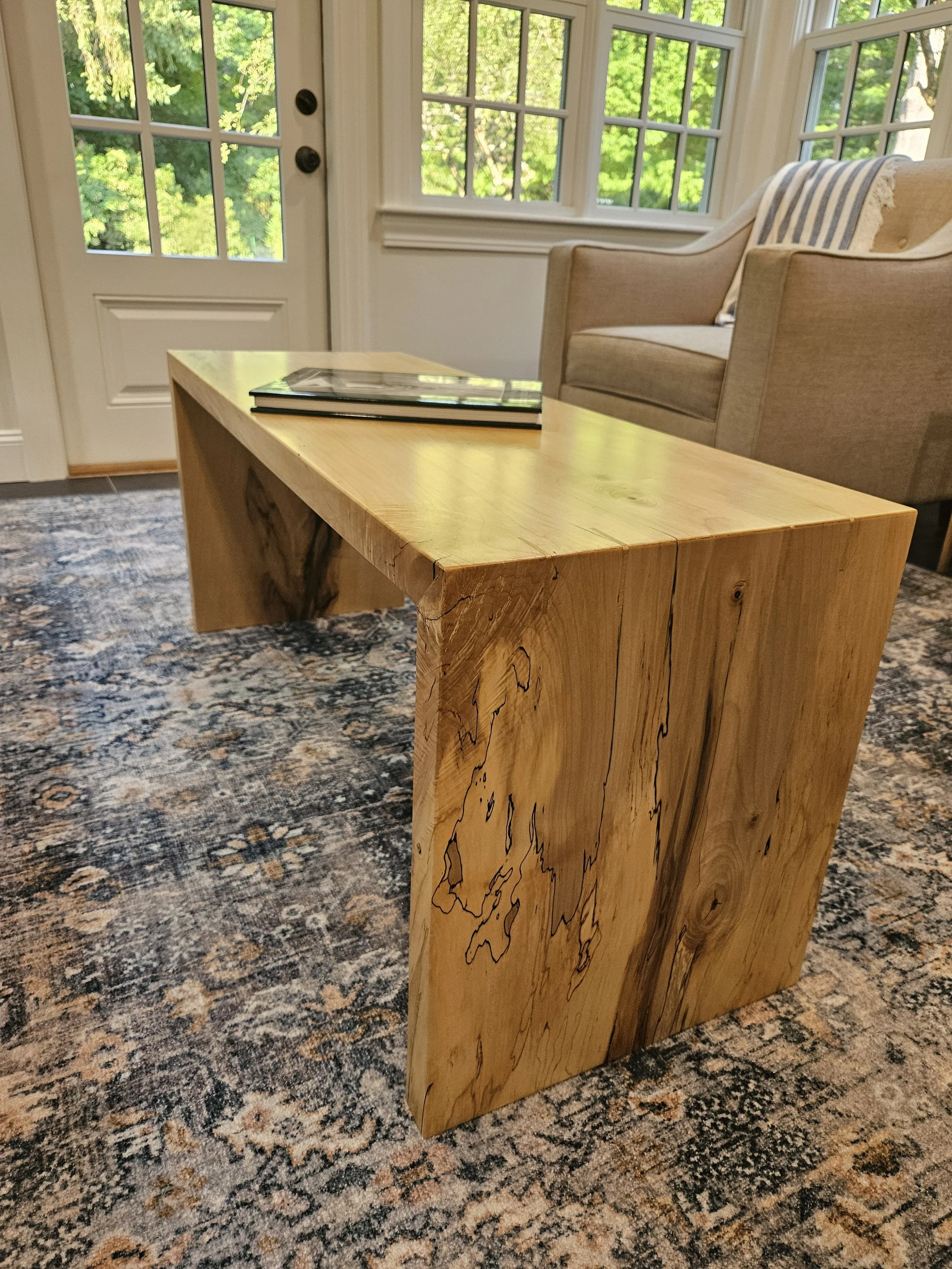 Wood Slab Coffee Table
