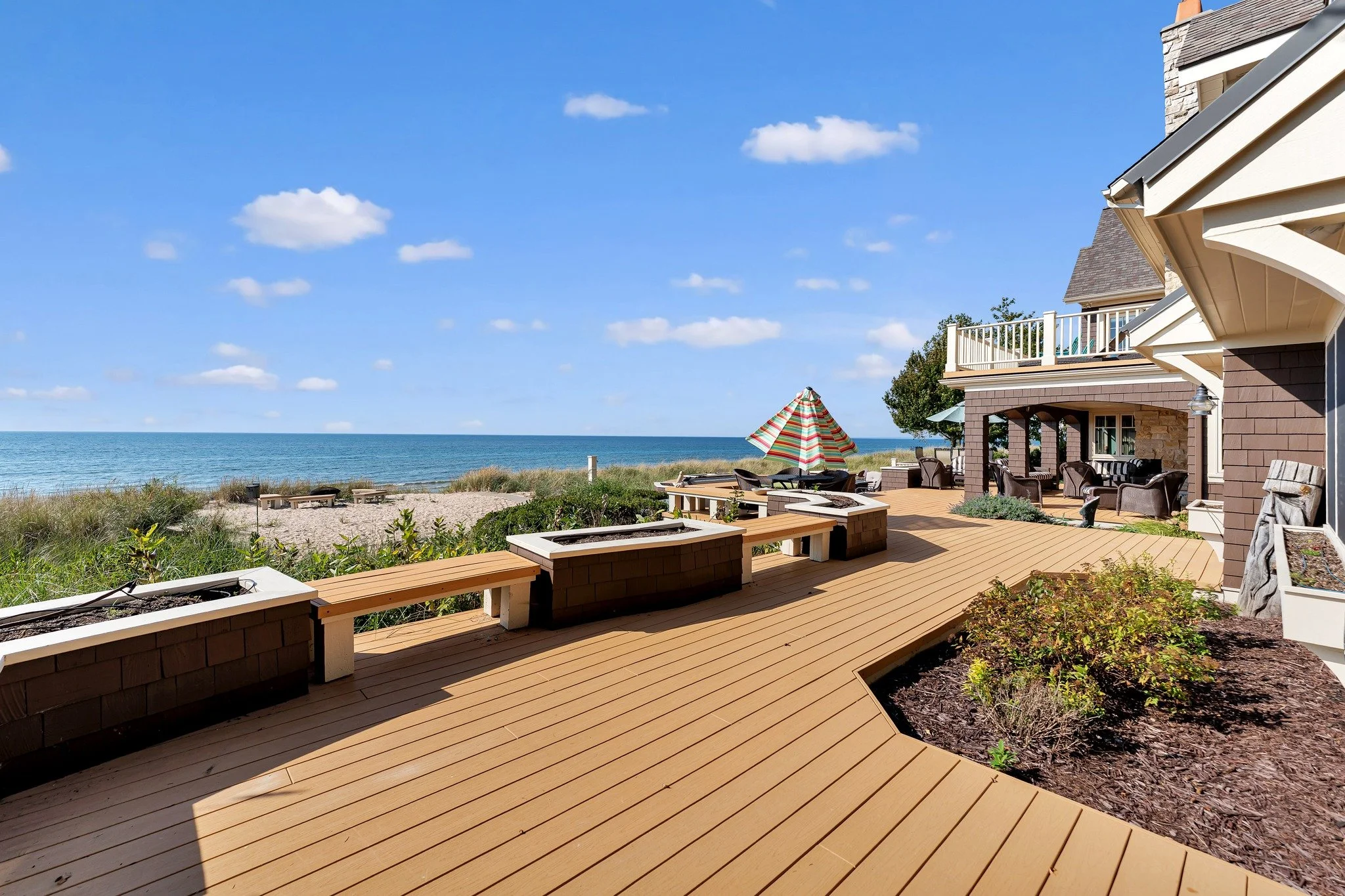 Even if the weather is crazy this week, do not fear, this will be Michigan in four months 😍☀️⛱️