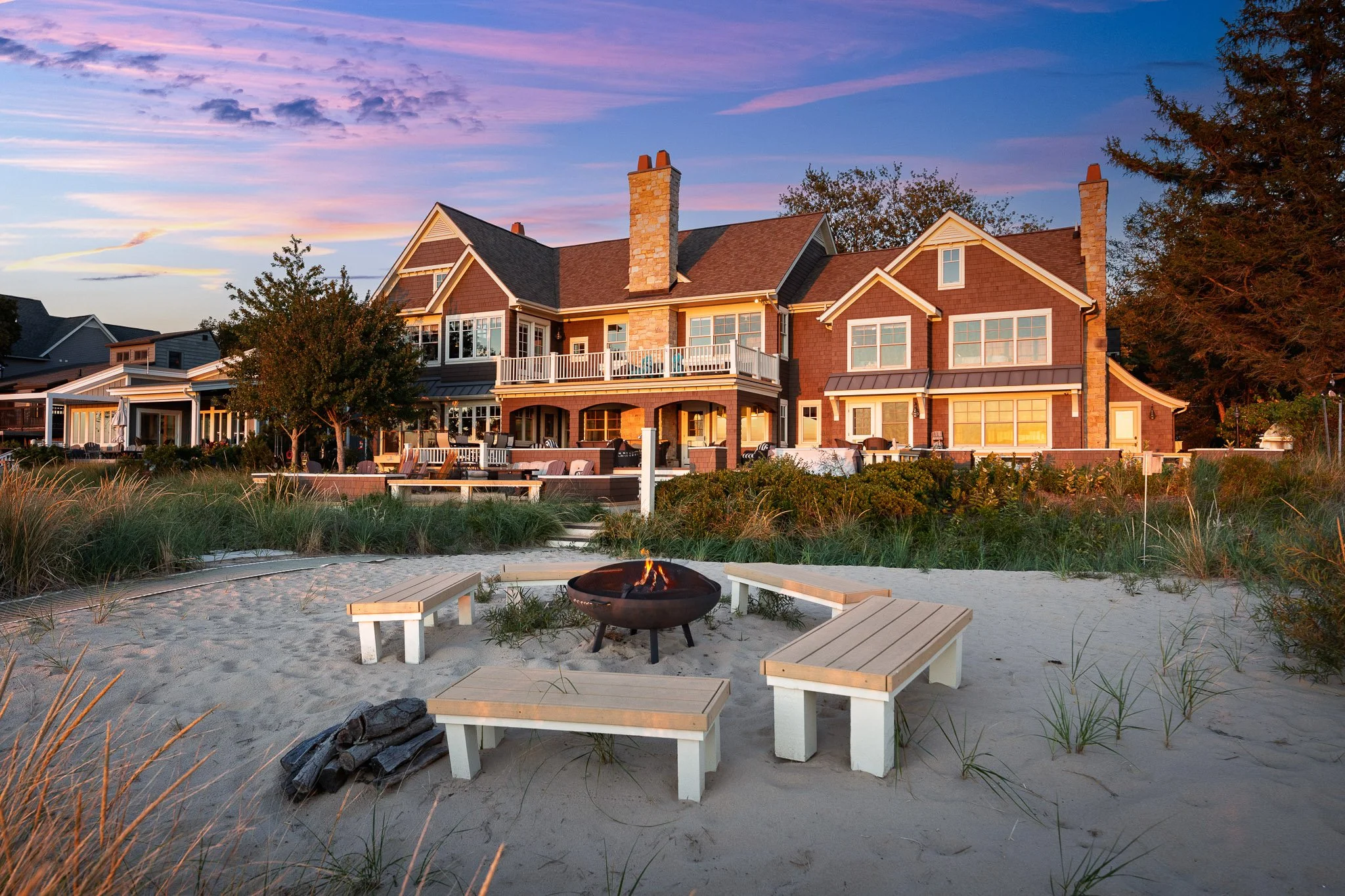 With the weather warming up, I'm dreaming about Michigan summers: warm breeze, sandy beaches,  and sunsets over the lake... only a few more weeks until we are free of the cold!