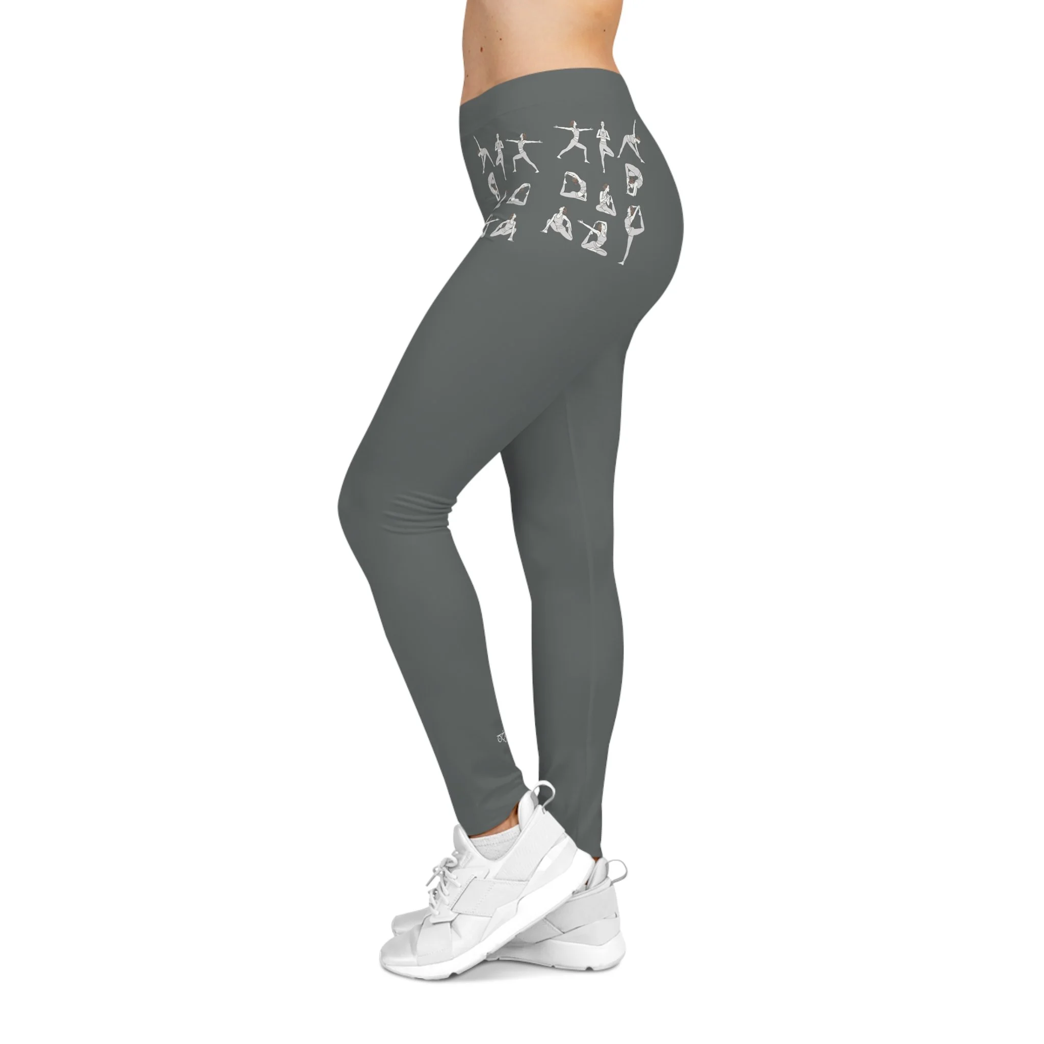 Grey Yoga Leggings — Yoga Poses Activewear for Women – Yoga pants