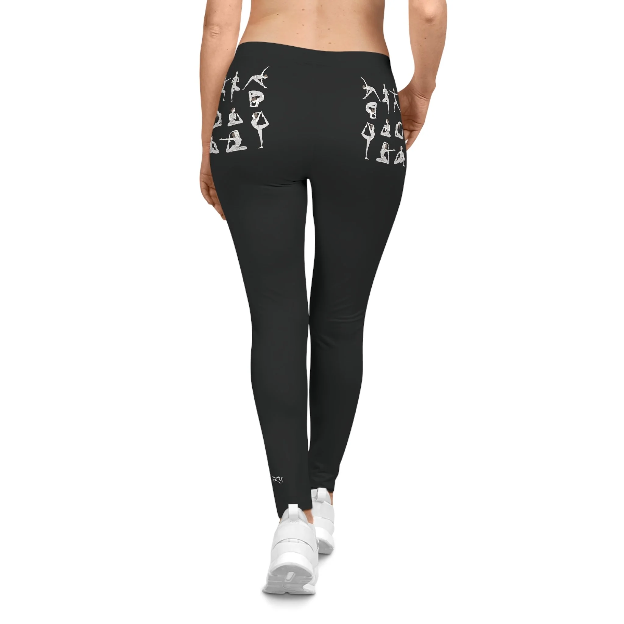 Black Yoga Leggings — Yoga Poses Activewear for Women – Yoga Pants