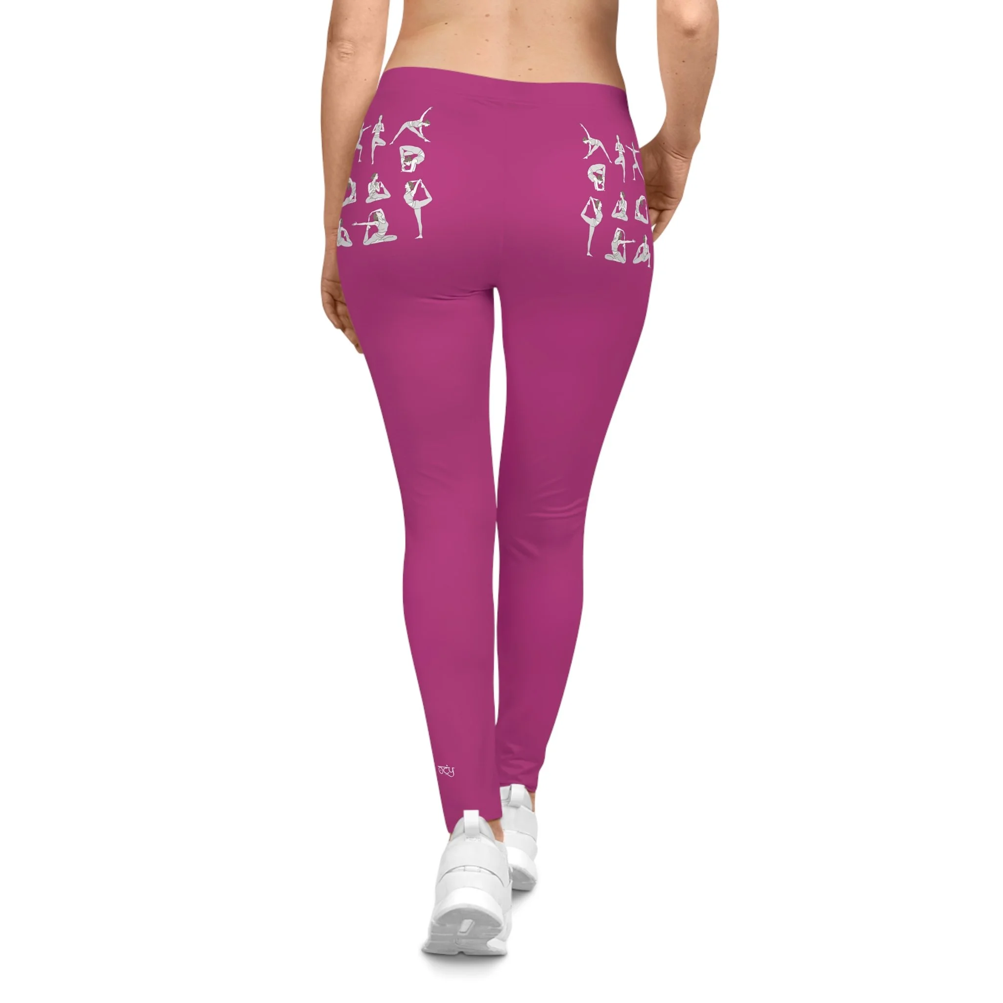Hot Pink Yoga Leggings — Yoga Poses Activewear for Women – Yoga pants