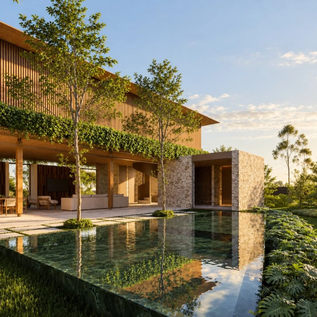 Casa F.M

O processo criativo come&ccedil;a muito antes das formas. Nasce da leitura do lugar, da rela&ccedil;&atilde;o com a paisagem e da busca pelo equil&iacute;brio entre est&eacute;tica, funcionalidade e experi&ecirc;ncia.

Cada volume, material