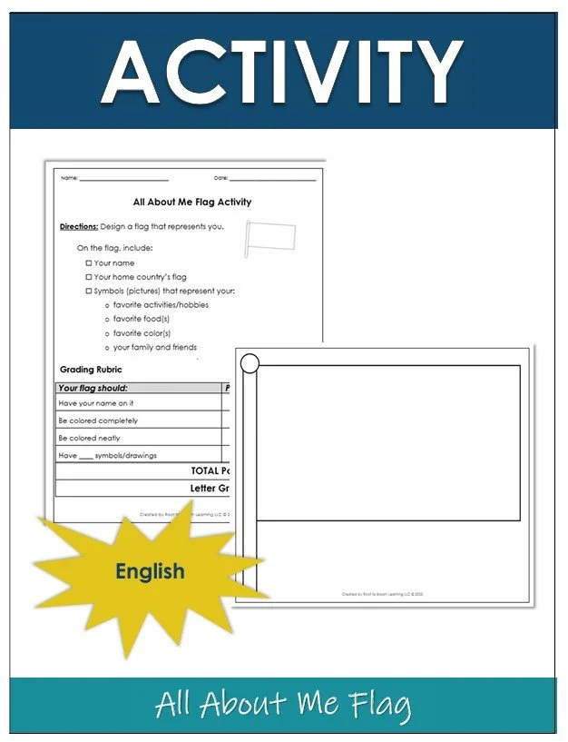 Activity: All About Me Flag