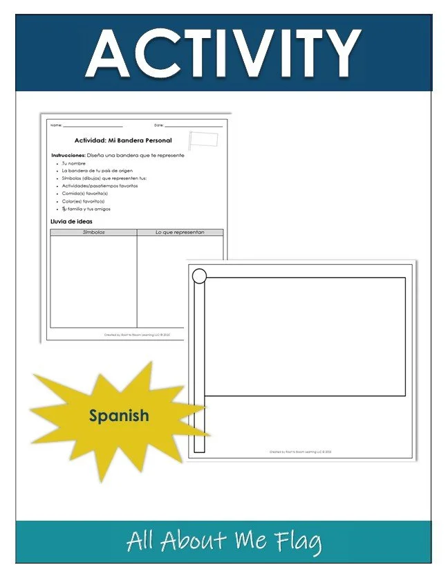 Activity: All About Me Flag | Multilingual
