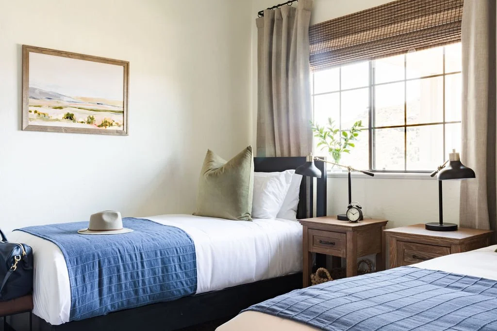 1 Twin Bed in Upstairs Ballena (All-Inclusive: Female-Only Lodging + Meals)