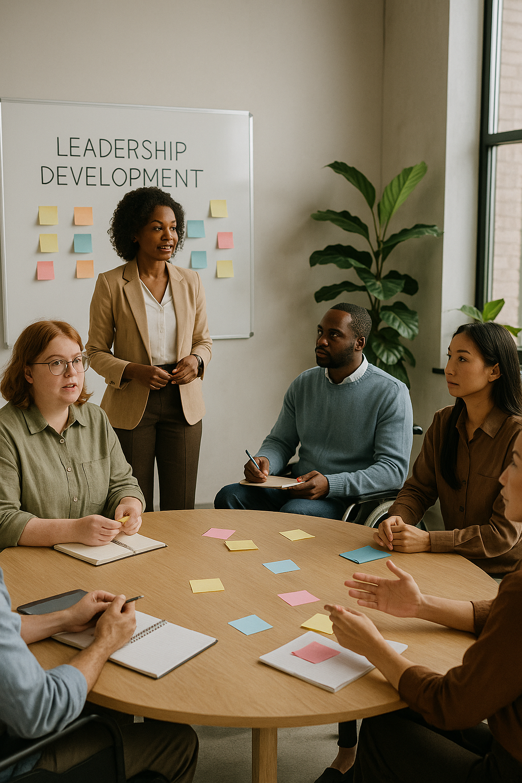 Inclusive group in leadership development training