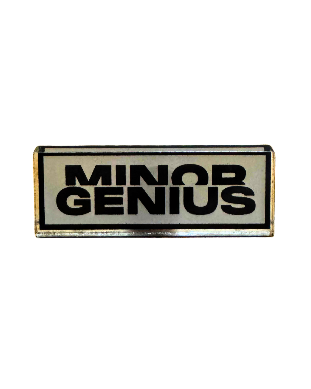 2025 lucite lapel pin
