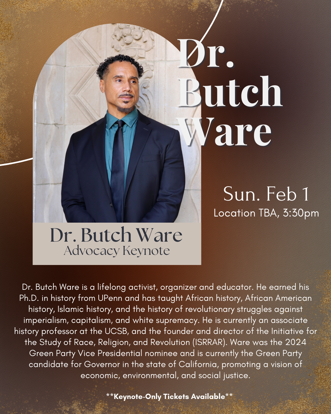 Dr. Butch Ware Advocacy Keynote