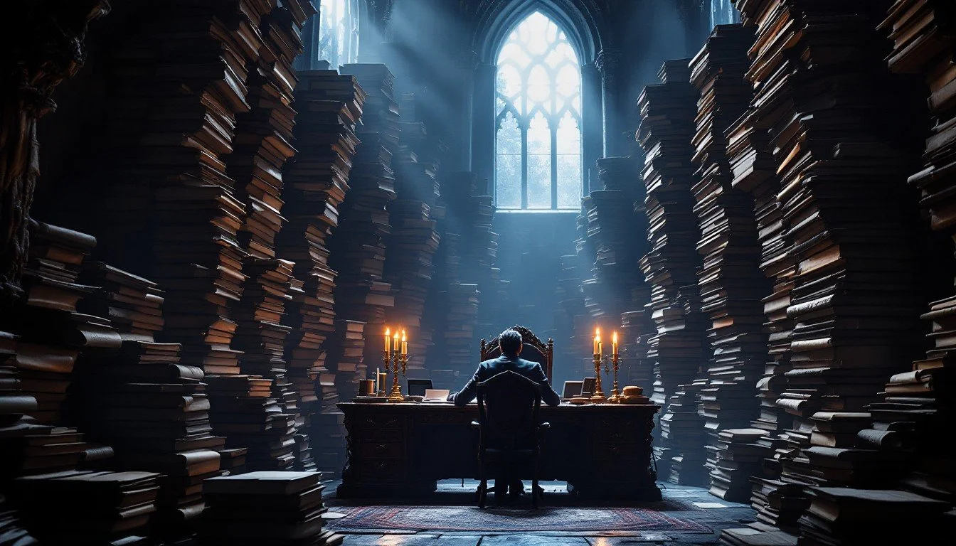 The Light Speed Man: In a Room Full of Books