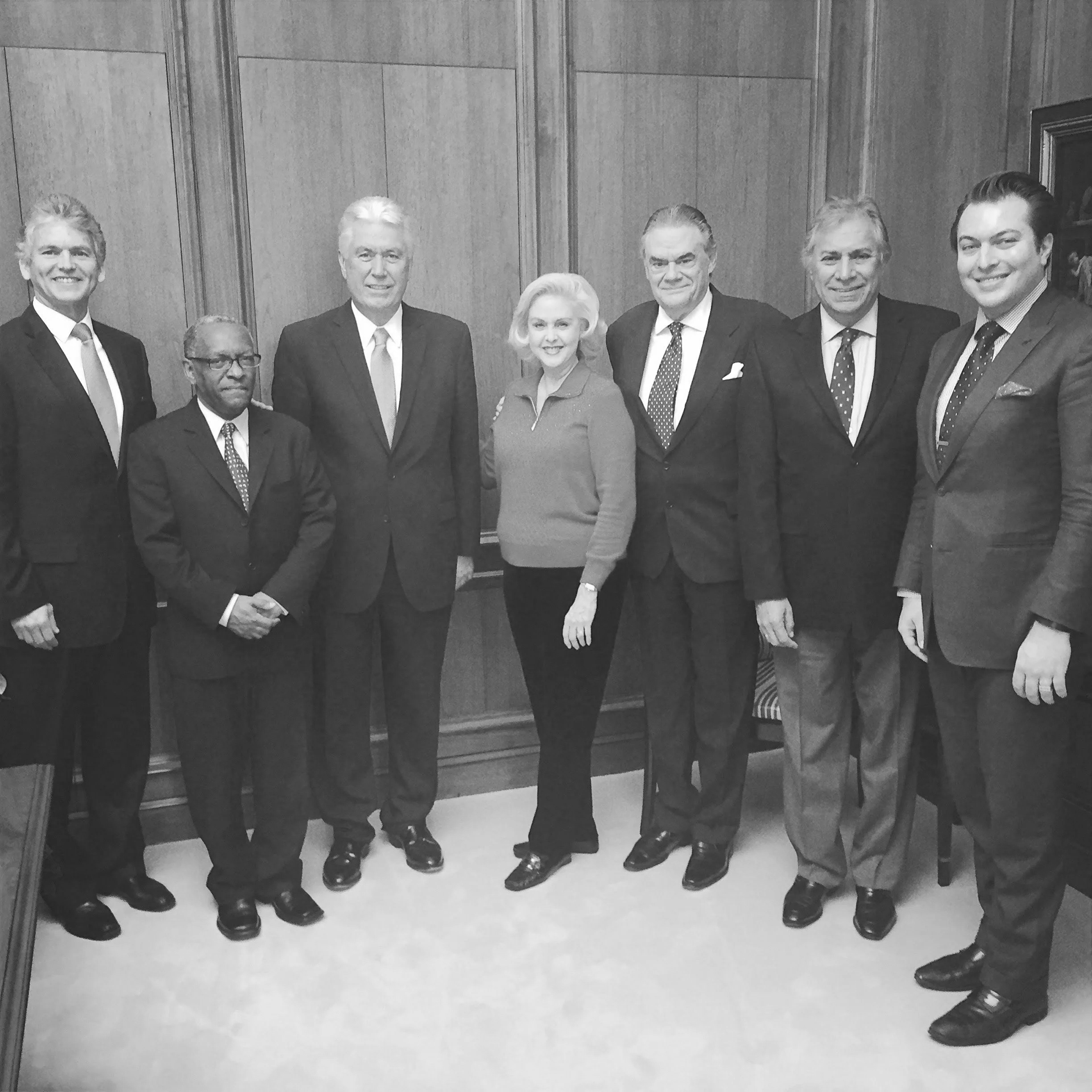 Meeting with President Dieter F. Uchtdorf of The Church of Jesus Christ of  Latter-day Saints, Ambassador Zerihun Retta of Ethiopia, and Ambassador Javier Vallaure of Spain, in Salt Lake City, Utah. Jonathan Beutler, Fernando Lazcano, Ingrid Lazcano,