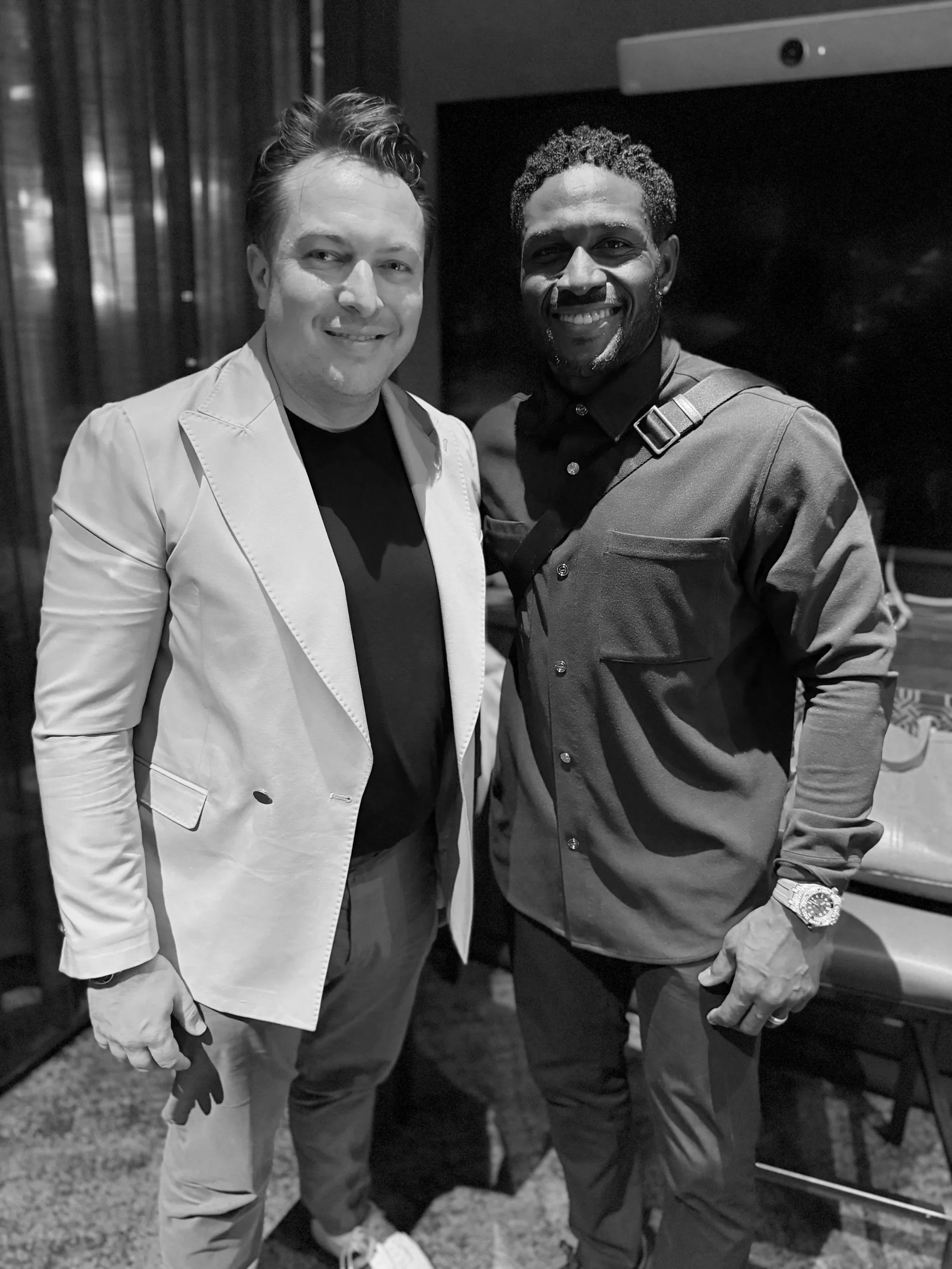 NFL Legend Reggie Bush and Jonathan Beutler