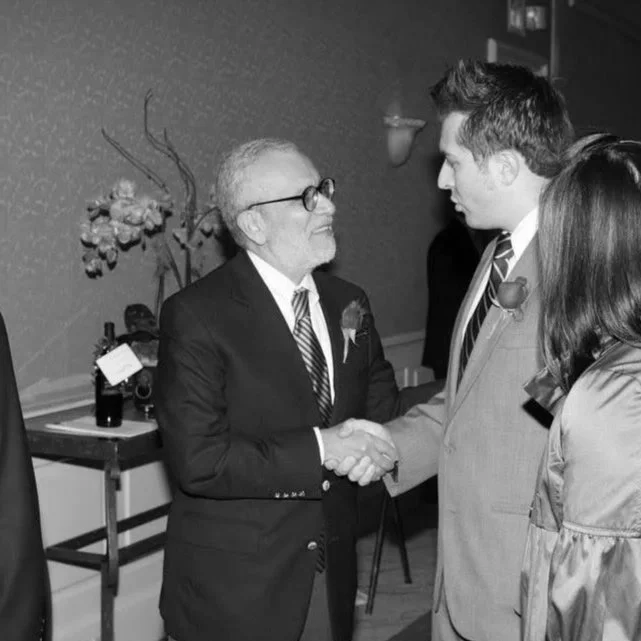 with Brazilian diplomat José Alfredo Graça Lima 