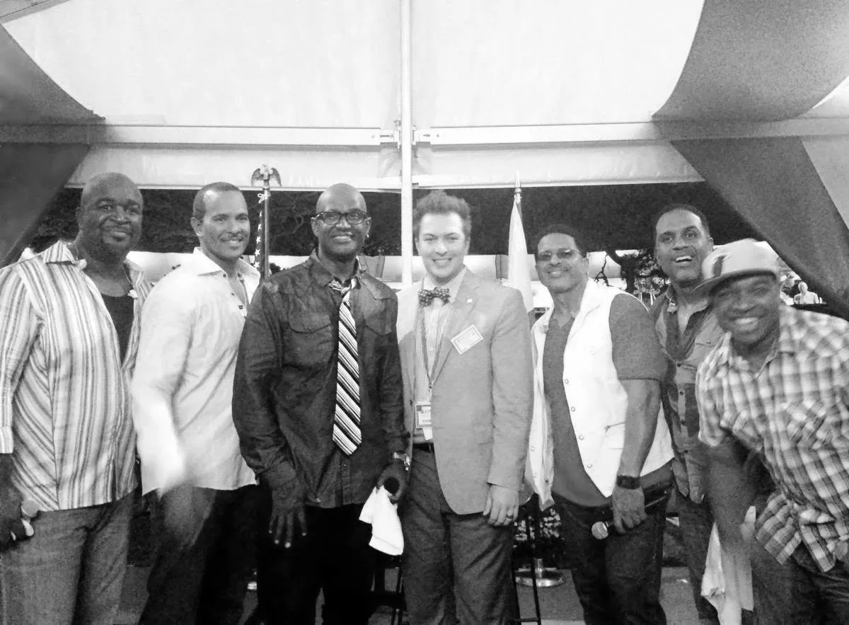 An amazing honor to welcome and host the musical ensemble Take 6 to celebrate America's birthday
