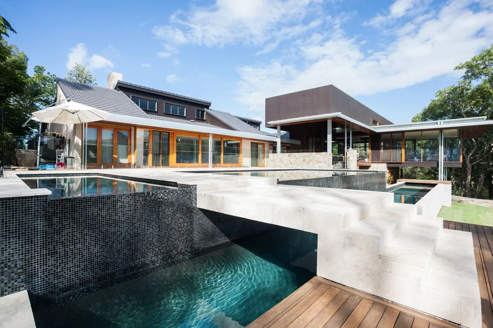 Luxury modern home in Northern Nevada highlighting indoor-outdoor living and contemporary design.