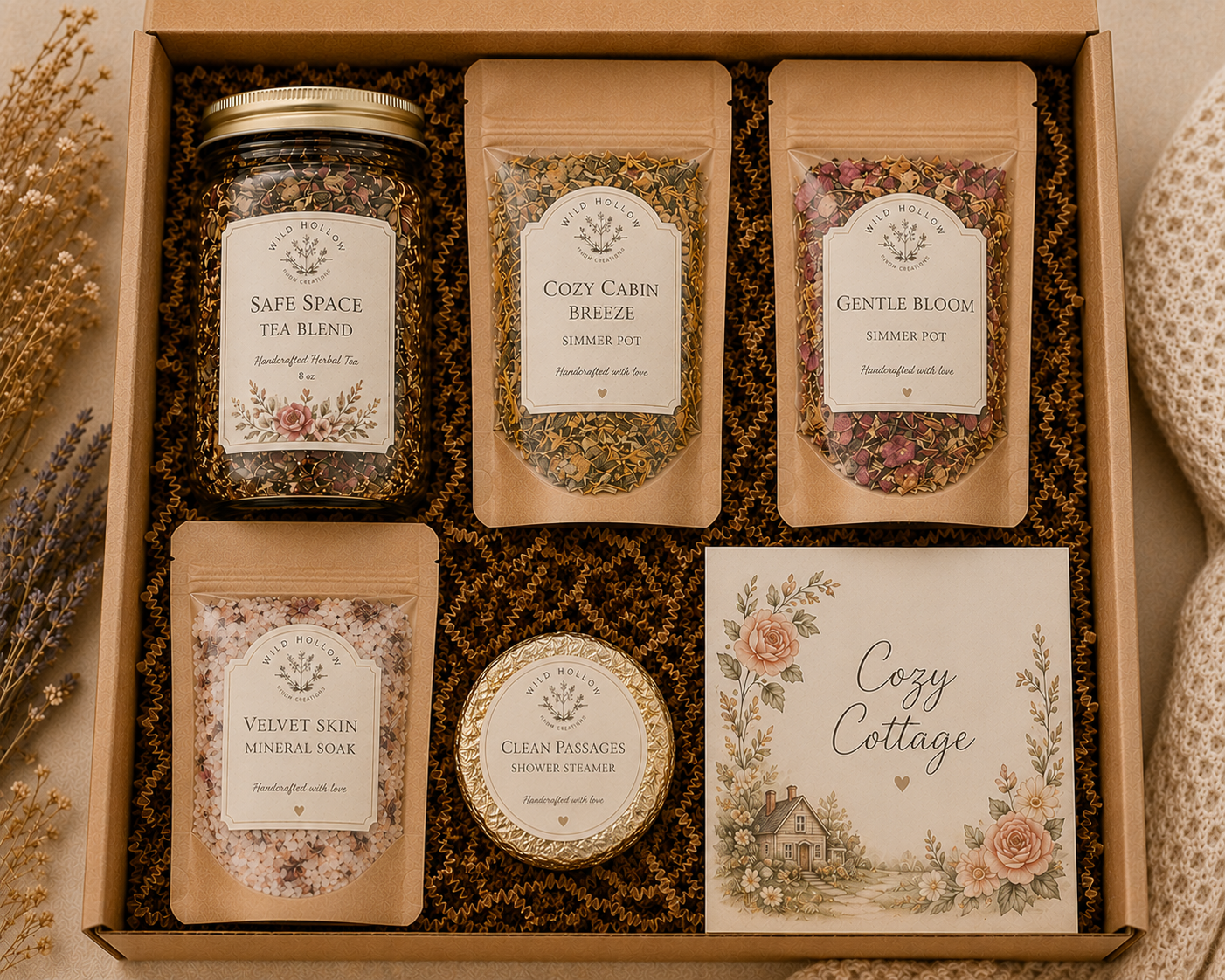 Cozy Cottage Gift Set