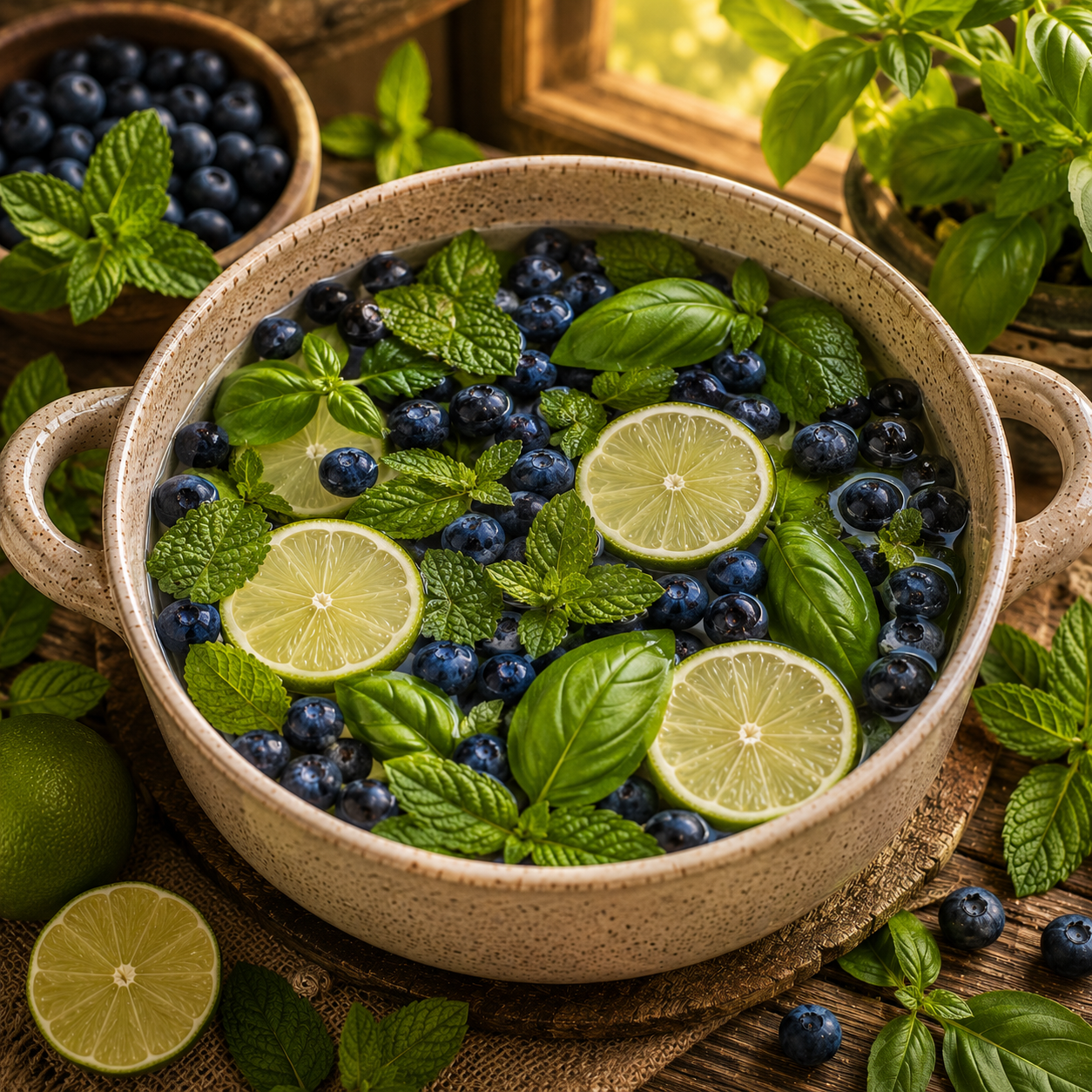 Blueberry Mint Simmer Pot