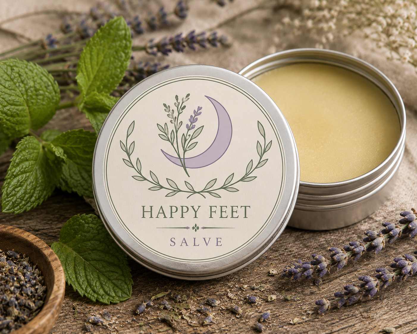 "Happy Feet" Salve