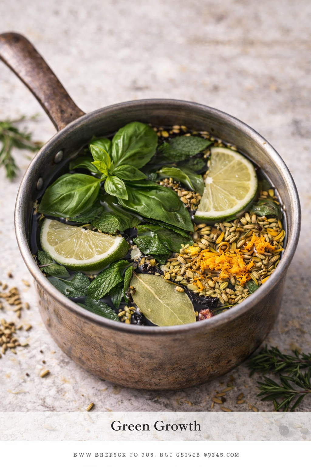 Green Growth Simmer Pot