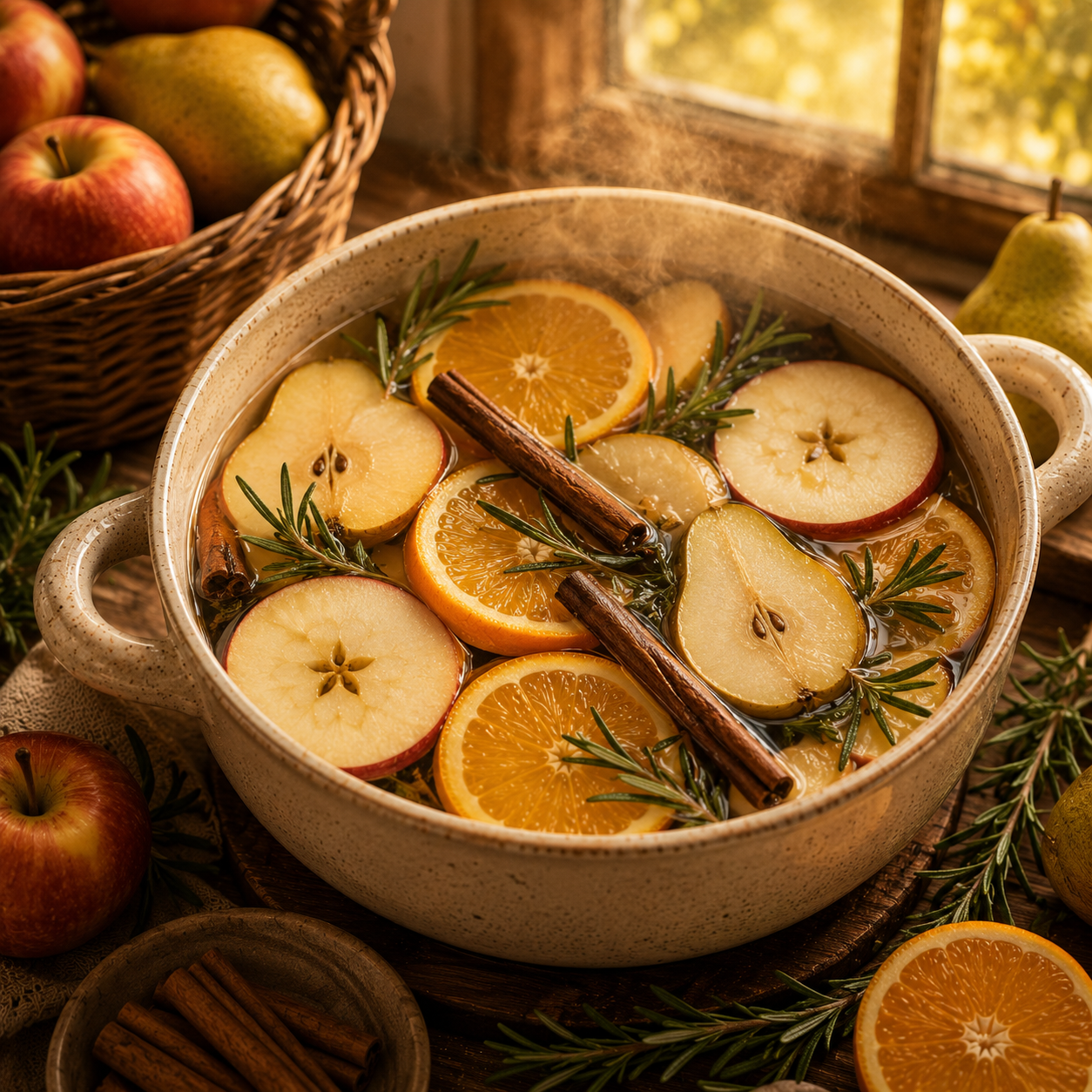 Golden Orchard Simmer Pot