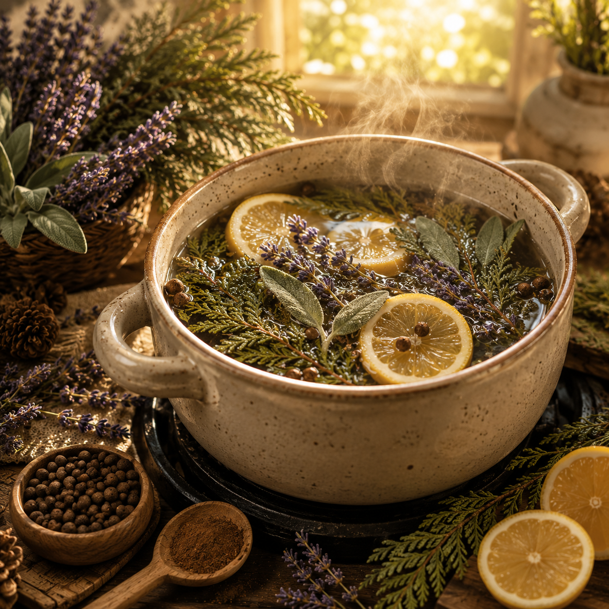 Sun Warmed Woods Simmer Pot