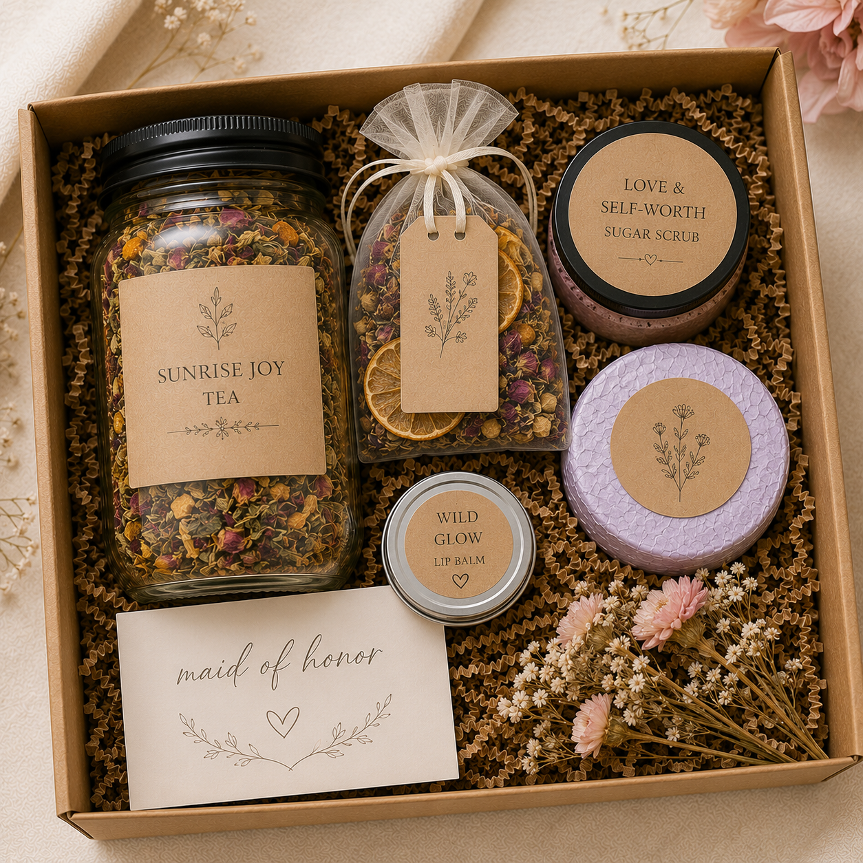 Maid of Honor Gift Box