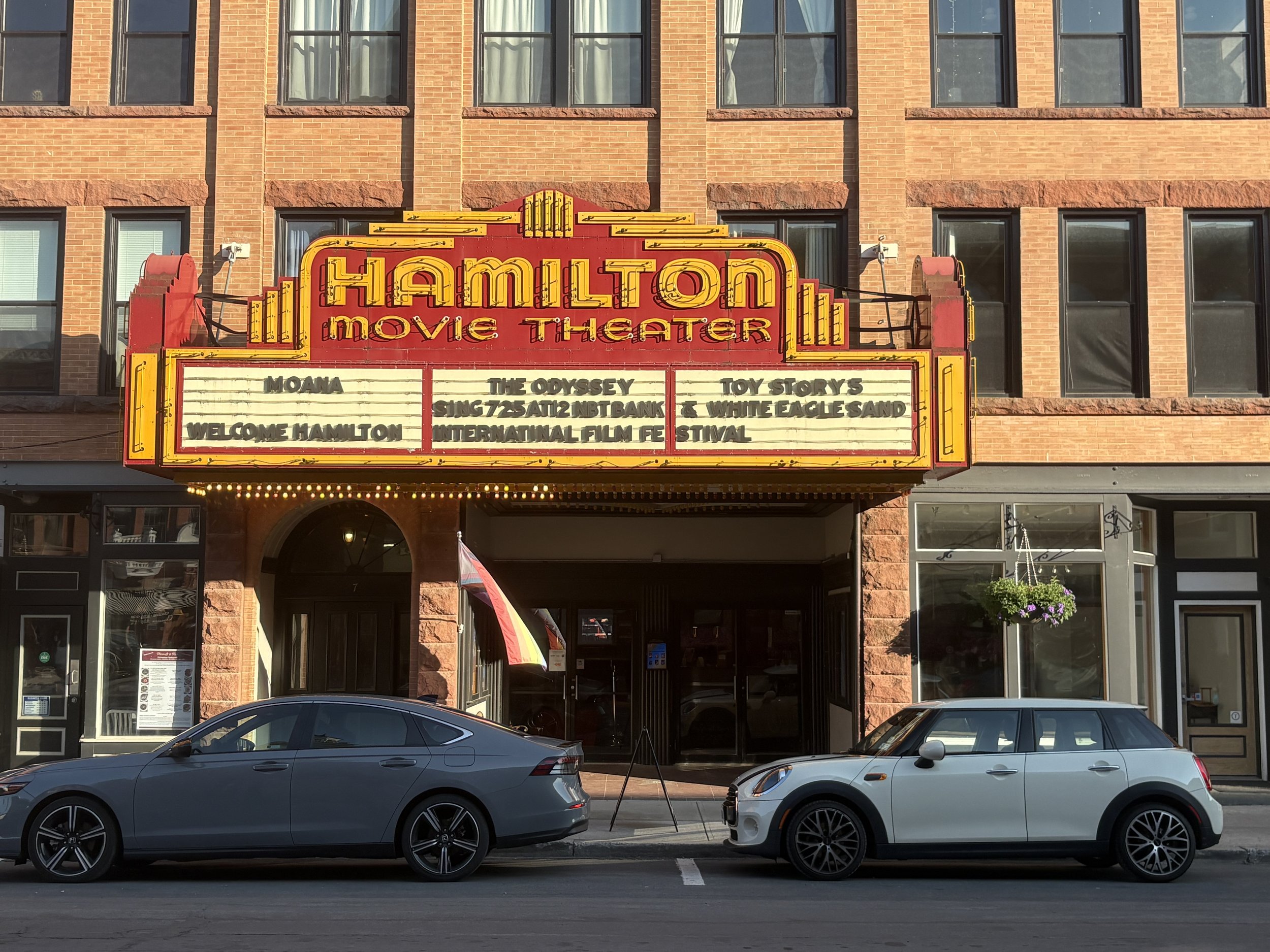 The Odyssey, or the Hamilton Film Festival? The choice is easy. 