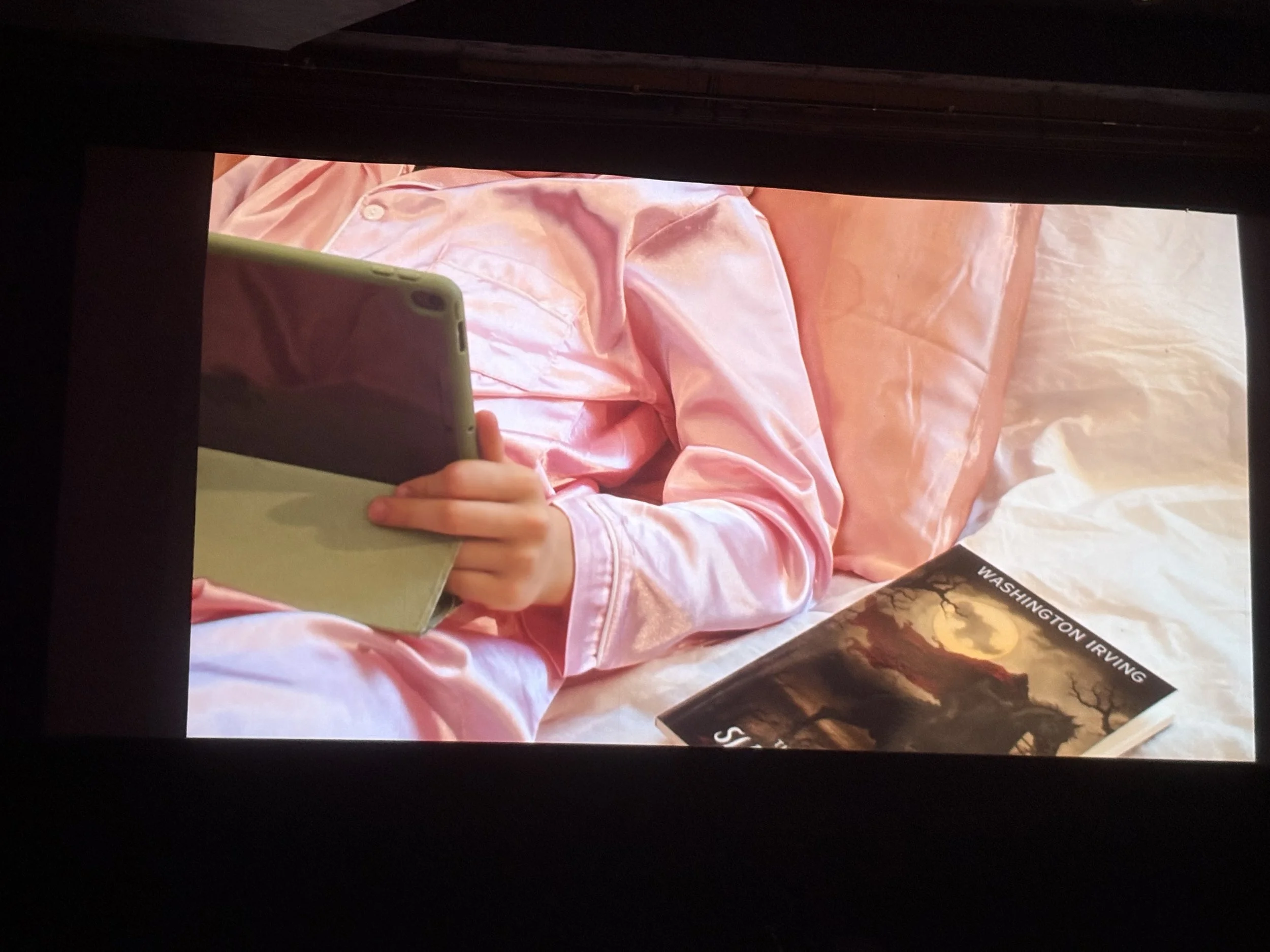 On the big screen, it's easier to get lost in the story. 