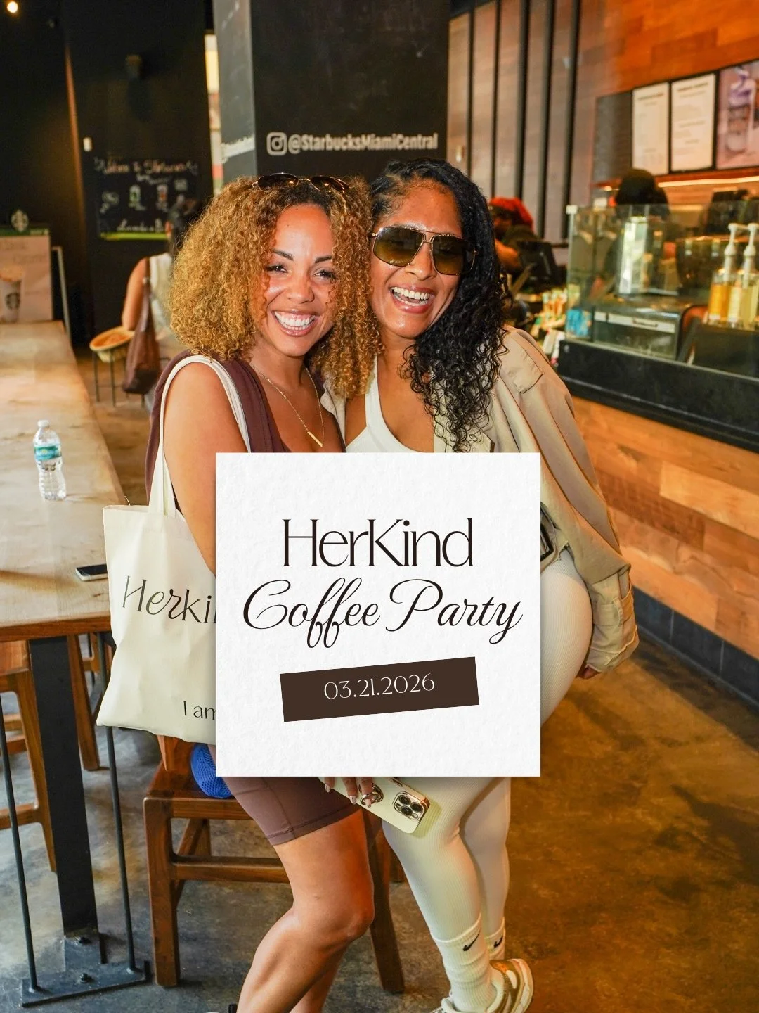 Some mornings remind you why community matters.

Our first HerKind Heritage Coffee Party was one of them. Women who had never met left in the middle of conversations they didn&rsquo;t want to finish &mdash; over a city walk, coffee, and tote bags des