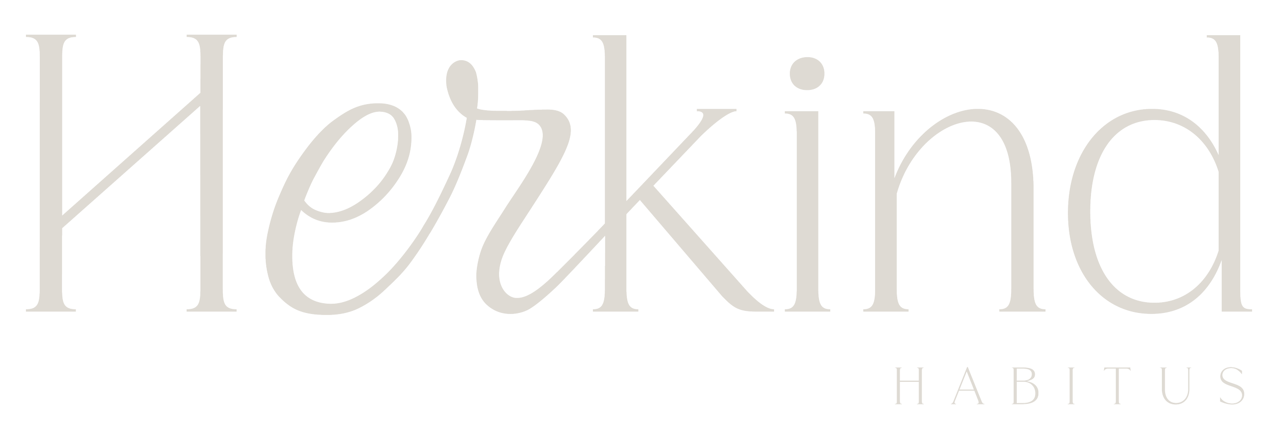 The word 'Hering' in large gray script with the words 'Habitus' in smaller gray letters below.