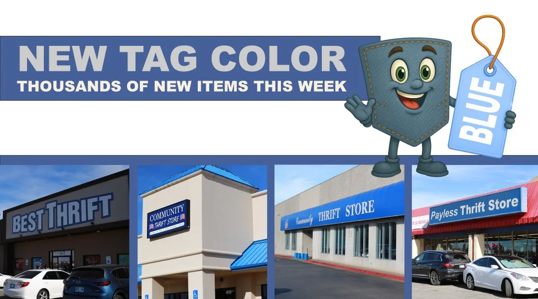 NEW TAGS ARRIVING THIS WEEK